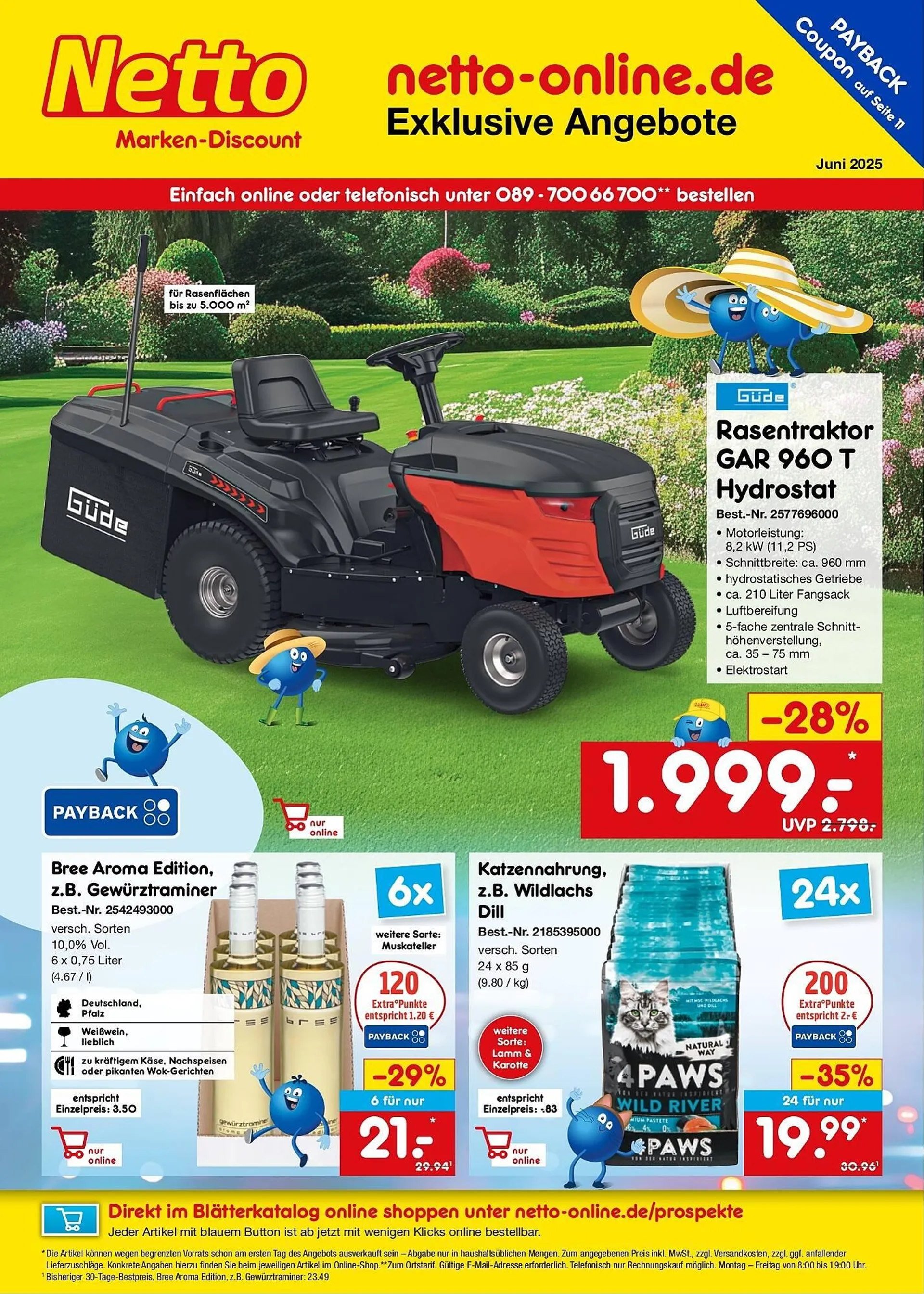 Netto Marken-Discount DE folder van 1 juni tot 30 juni 2025 - Folder pagina 1