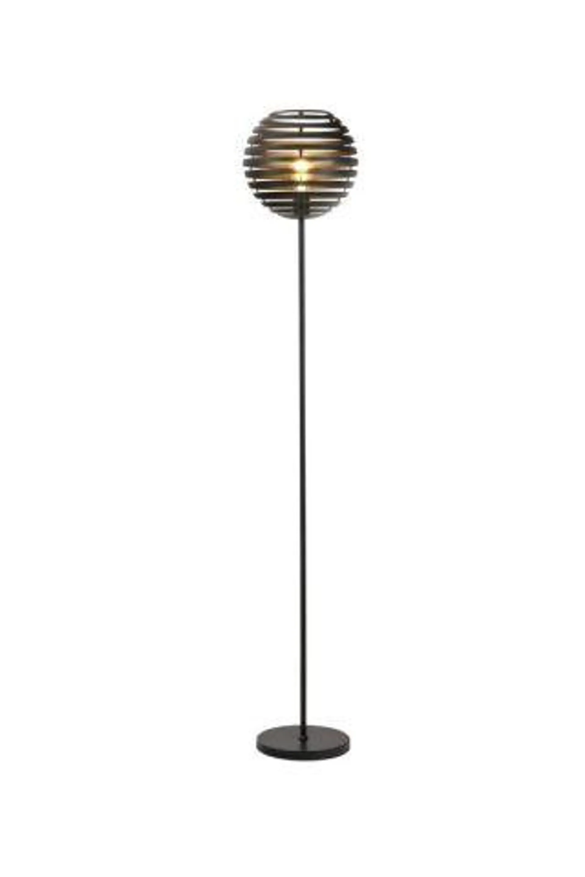 Vloerlamp Fiorenza Ø 40 cm zwart staal