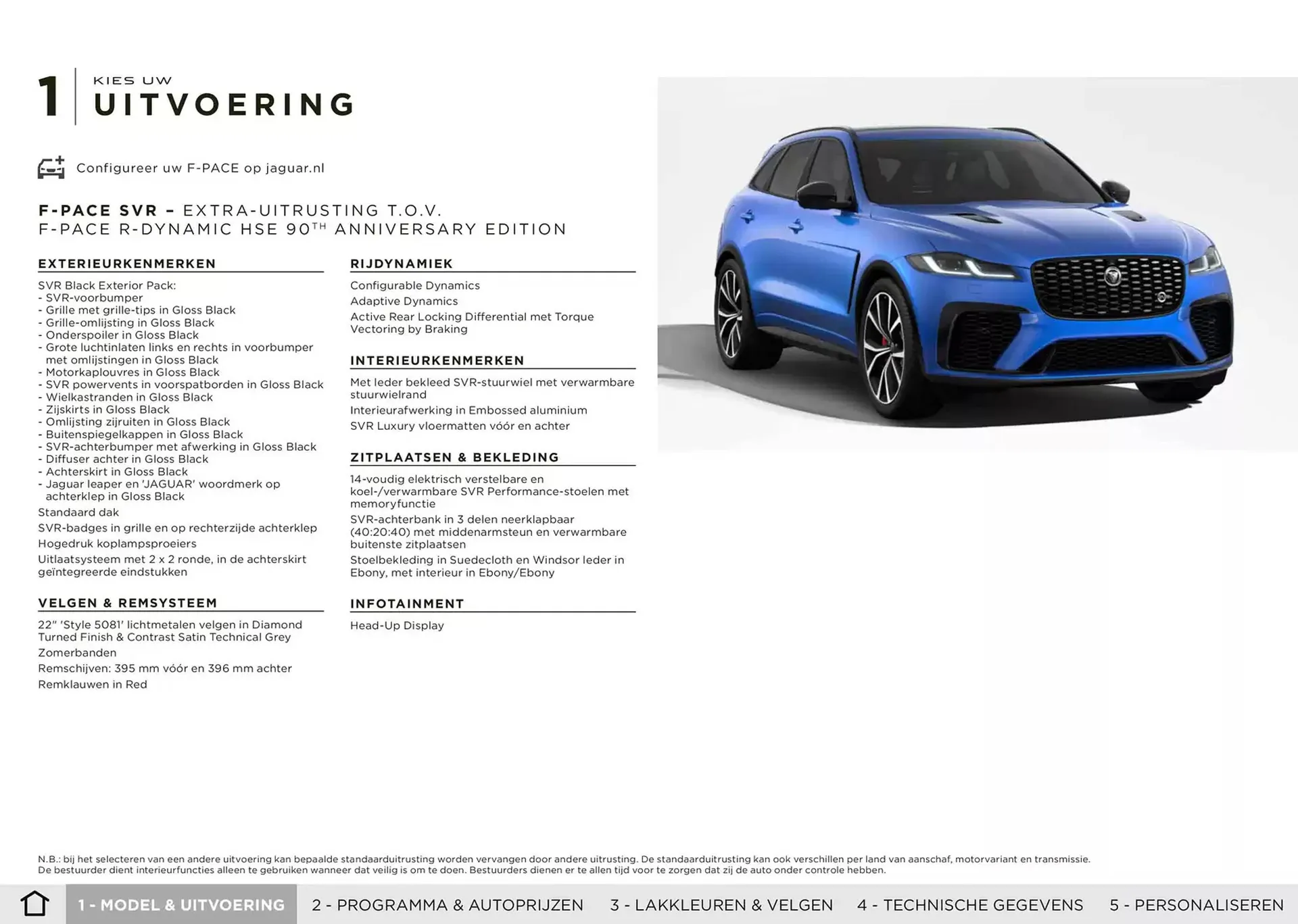Jaguar folder van 20 november tot 30 juni 2025 - Folder pagina 9