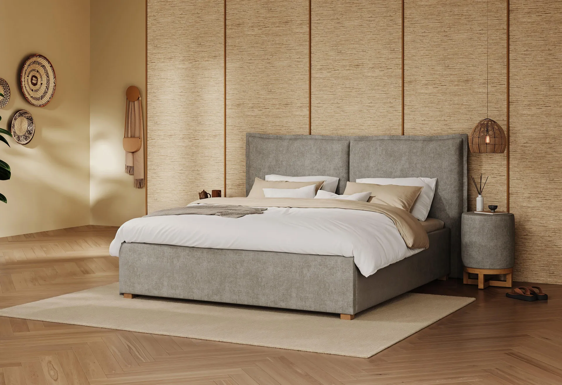 Gestoffeerd Bedframe Capella Cuscino