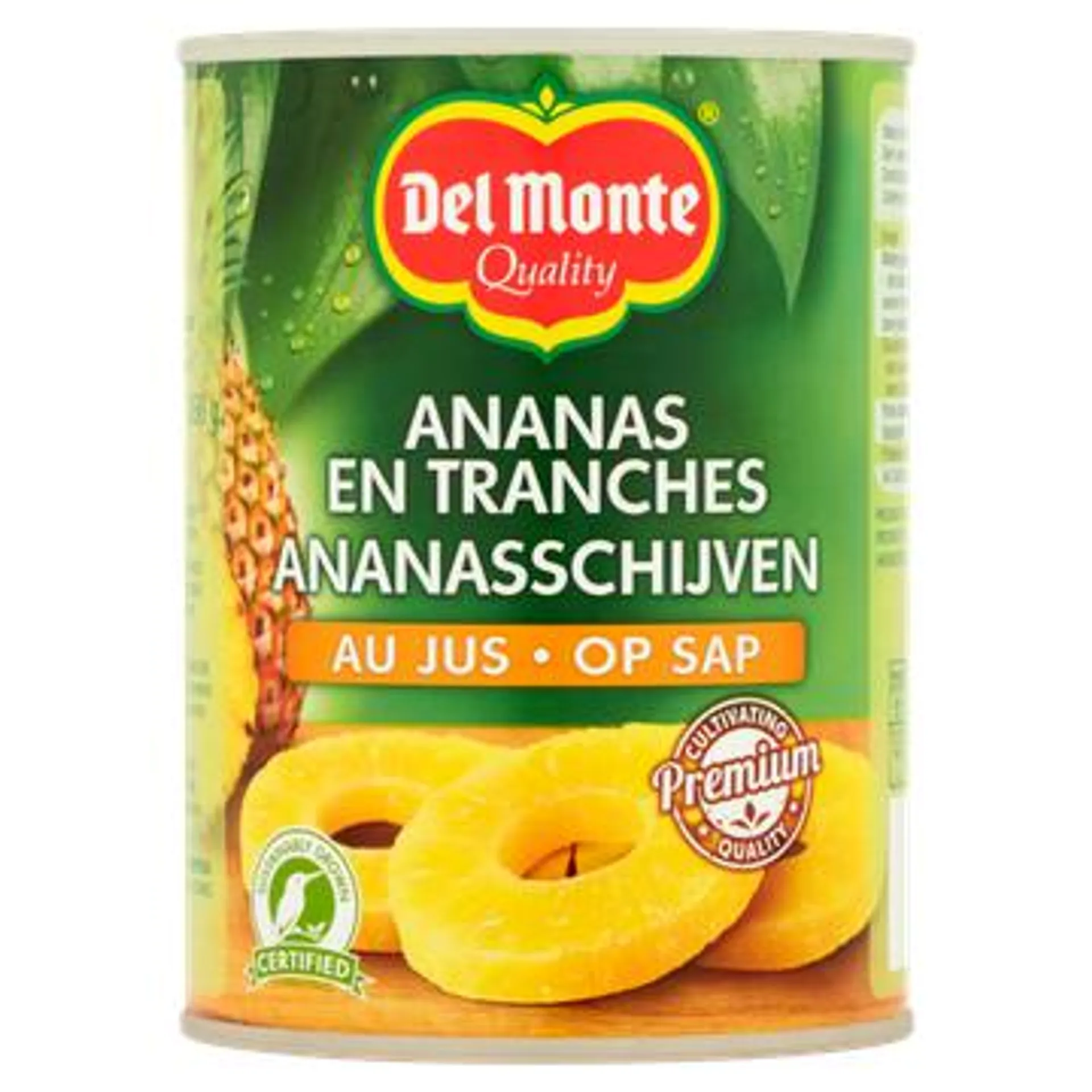 Del Monte Ananasschijven op Sap 565g