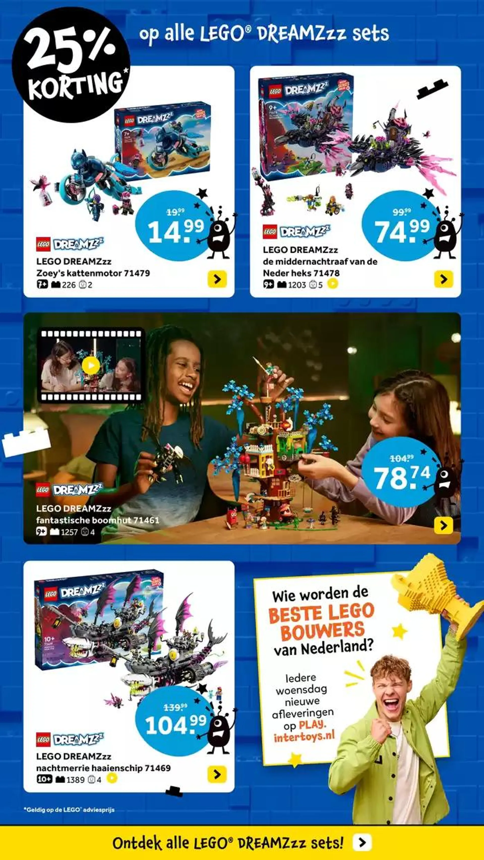 Intertoys LEGO DREAMZzz folder 2024 van 3 oktober tot 17 oktober 2024 - Folder pagina 3