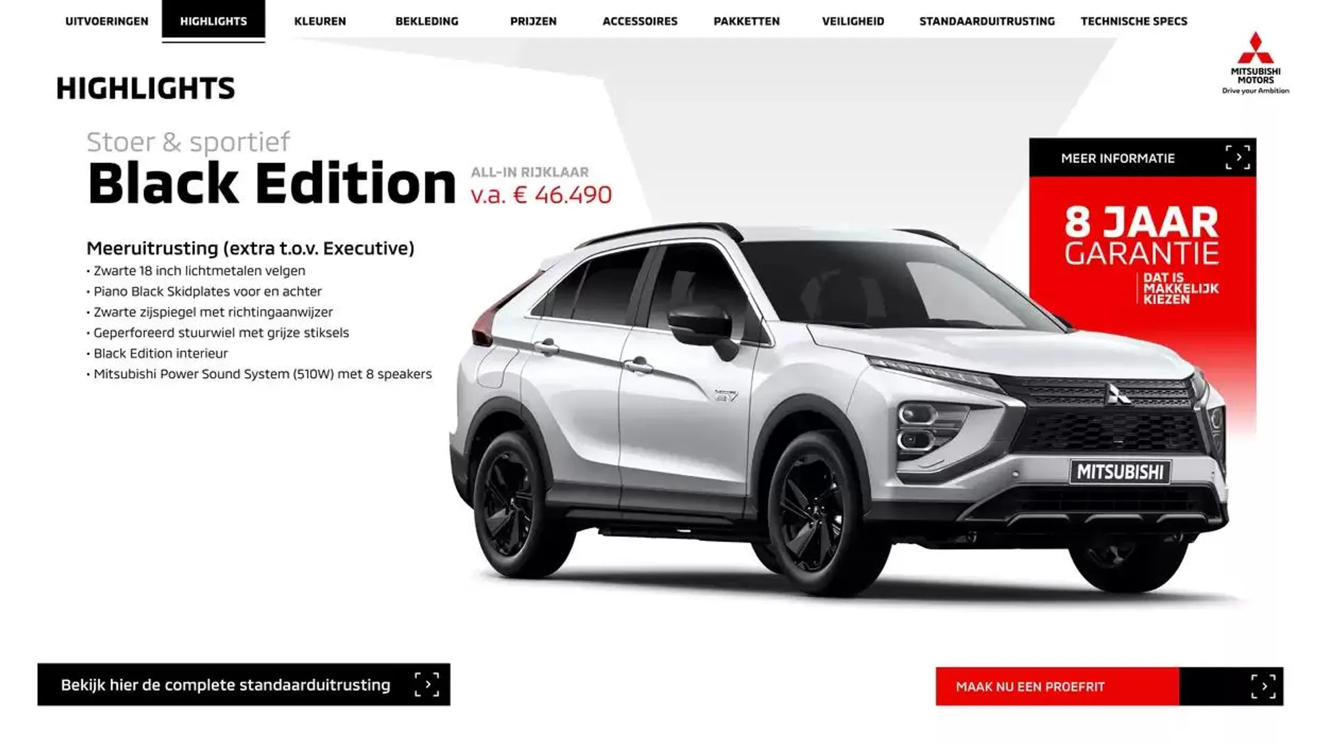 Mitsubishi Eclipse Cross Phev van 25 december tot 25 december 2025 - Folder pagina 7