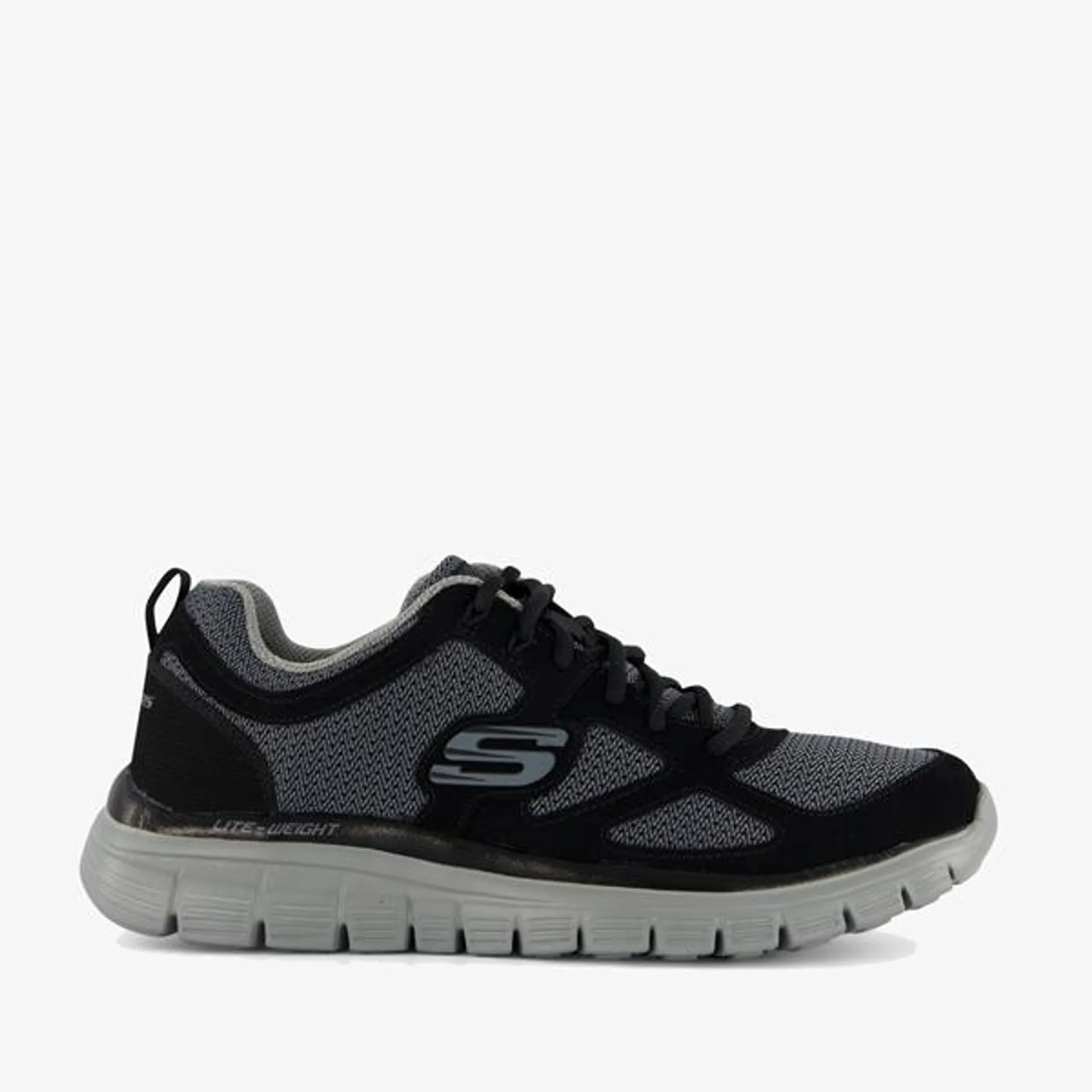 Skechers Burns-Agoura heren sneakers grijs