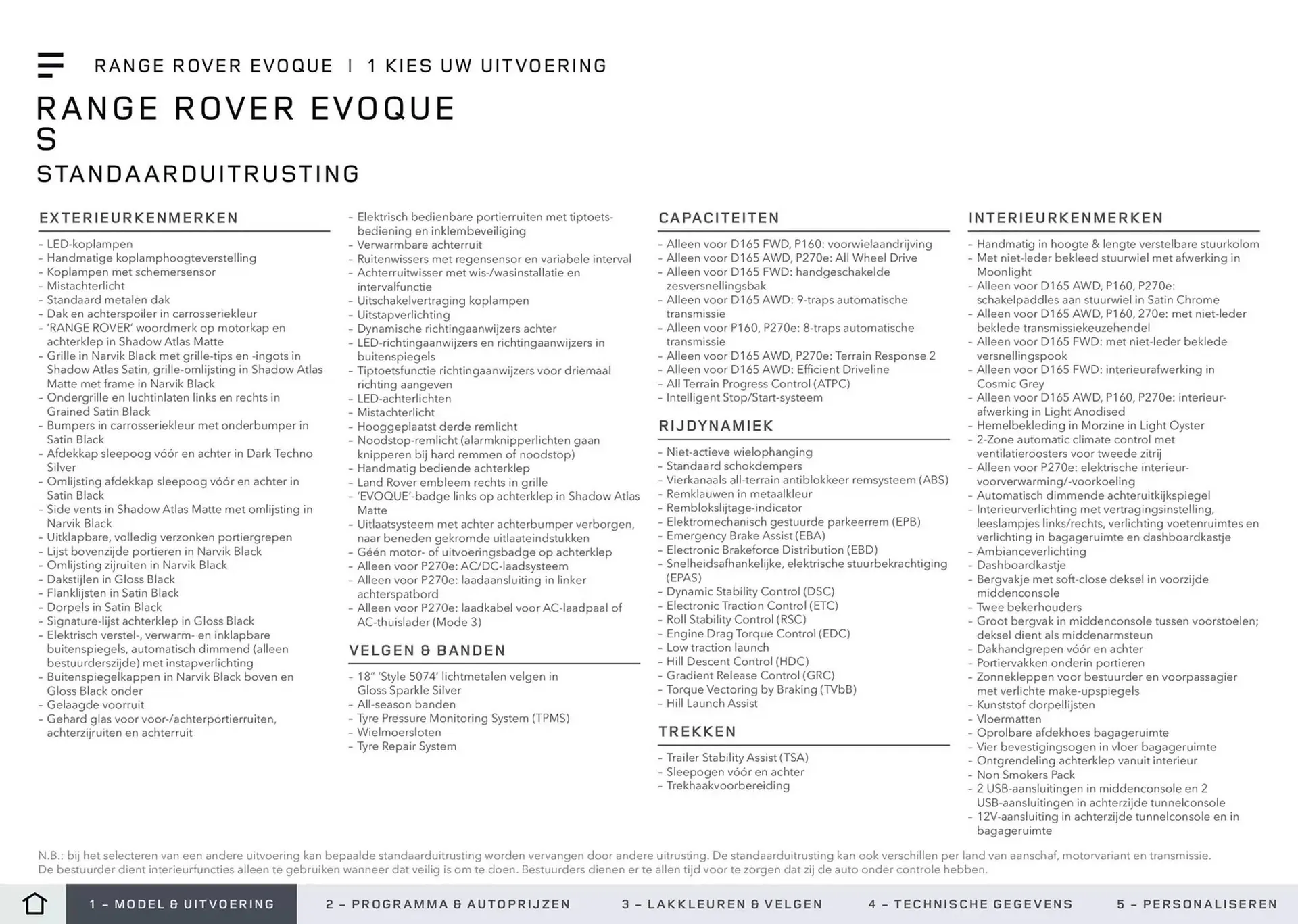 Land Rover folder van 20 november tot 30 juni 2025 - Folder pagina 3