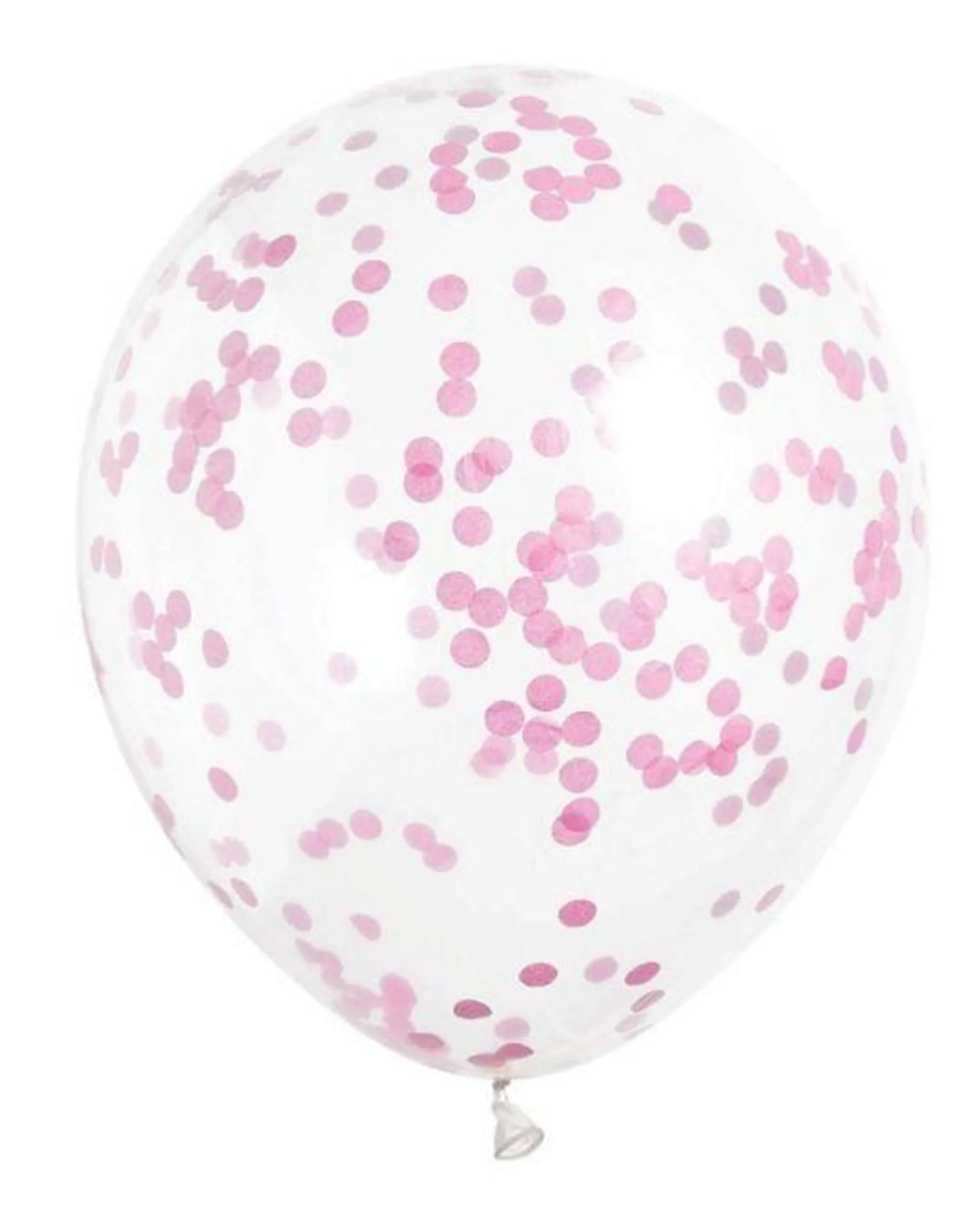 Ballonnen Roze Confetti