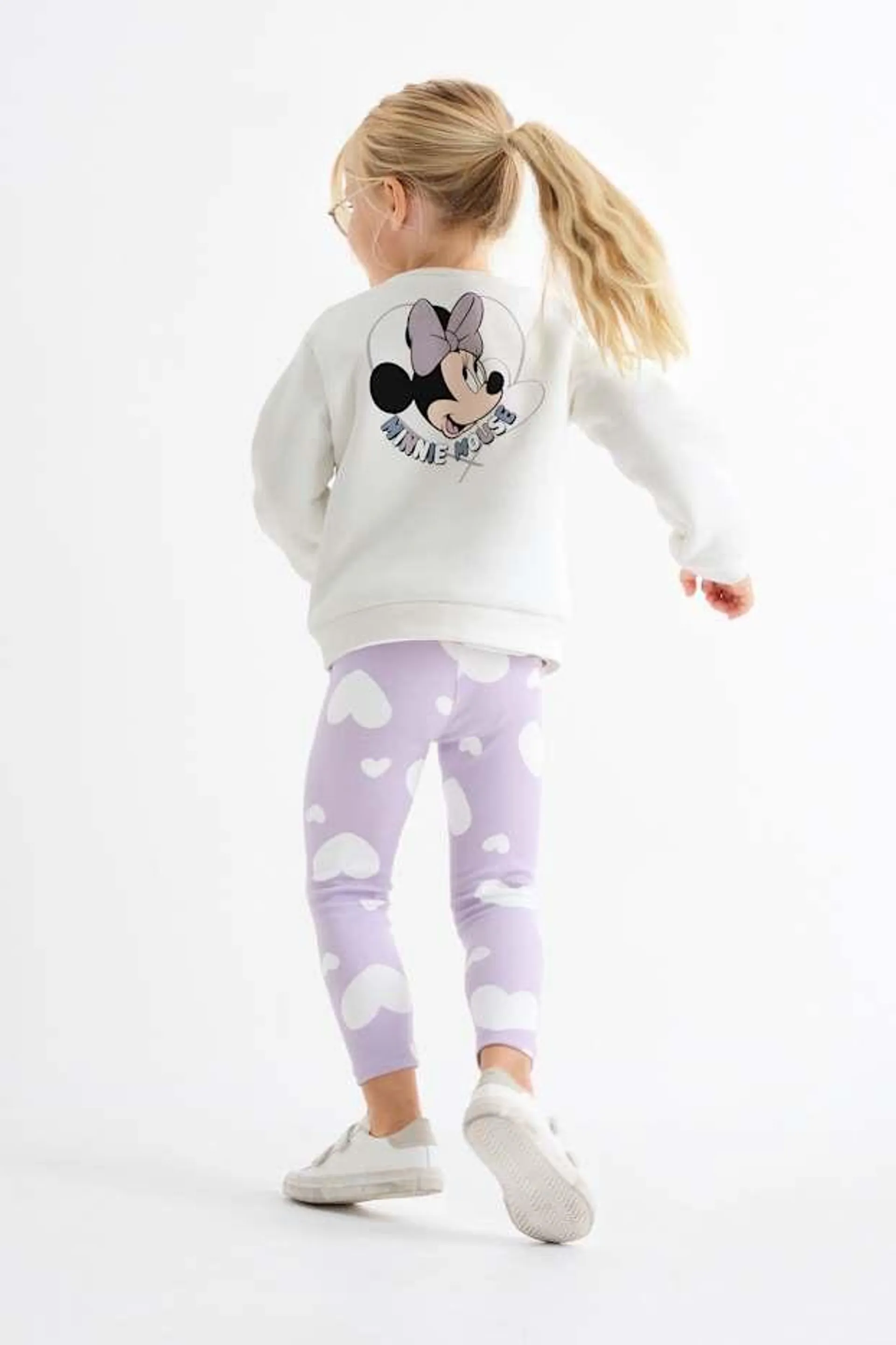 Minnie Mouse - set - sweatshirt and leggings - 2 piece