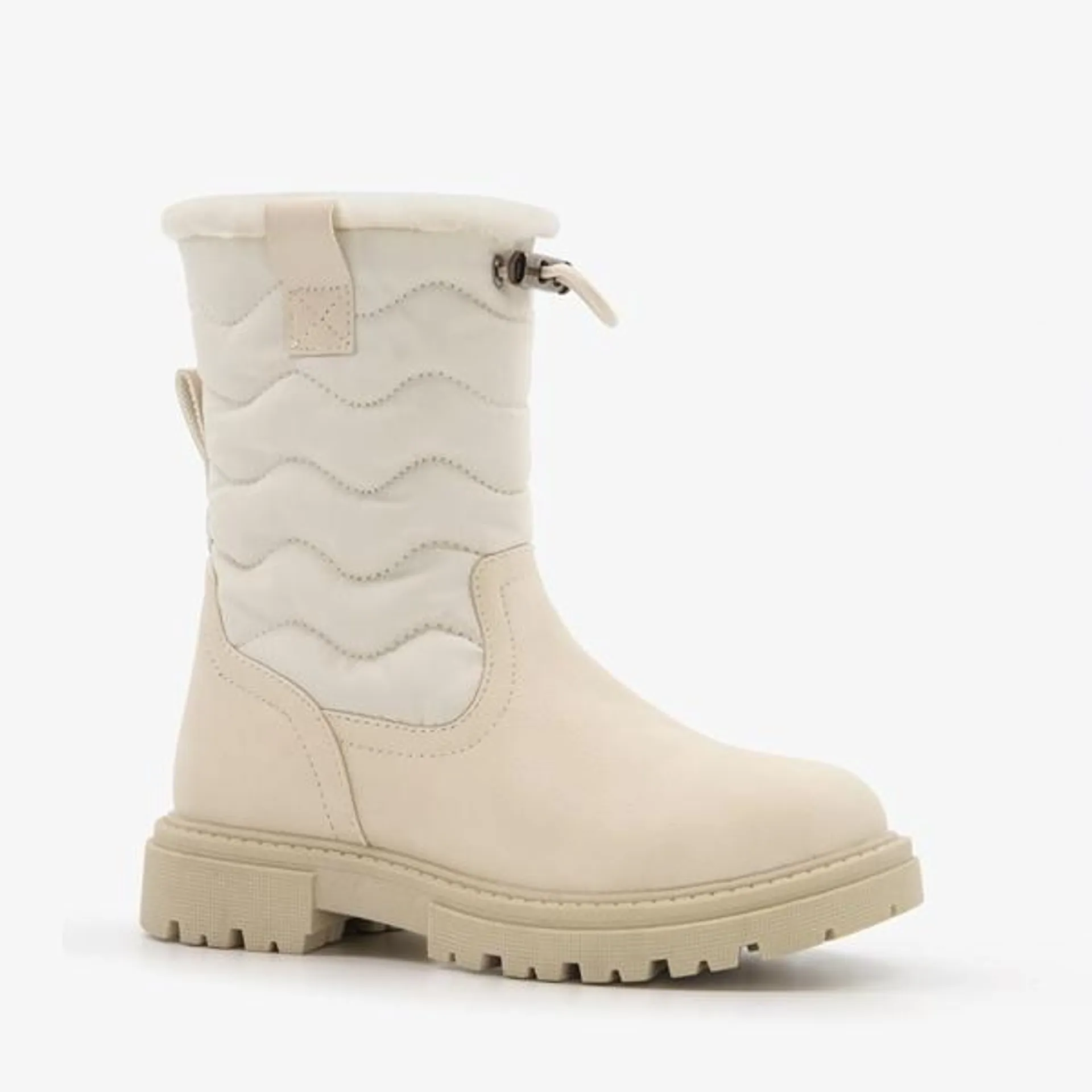 Blue Box meisjes boots met voering beige