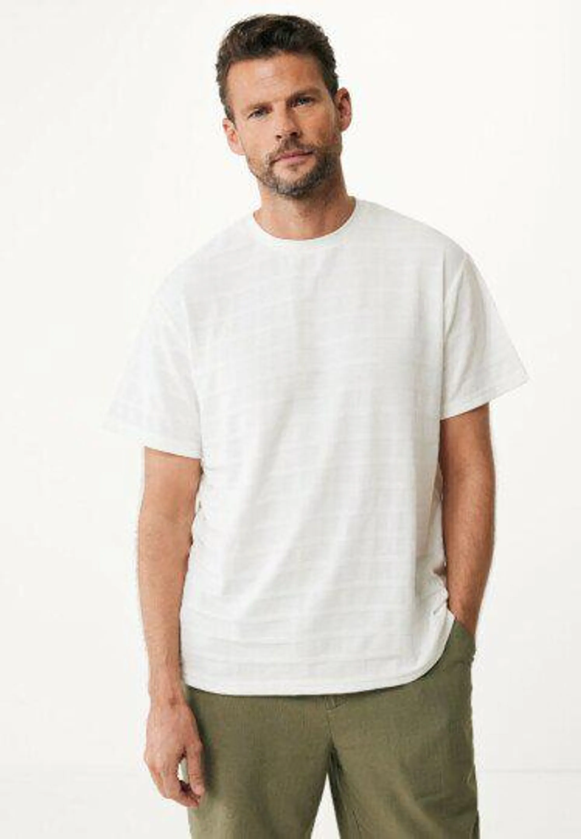 T-Shirt Pique Offwhite