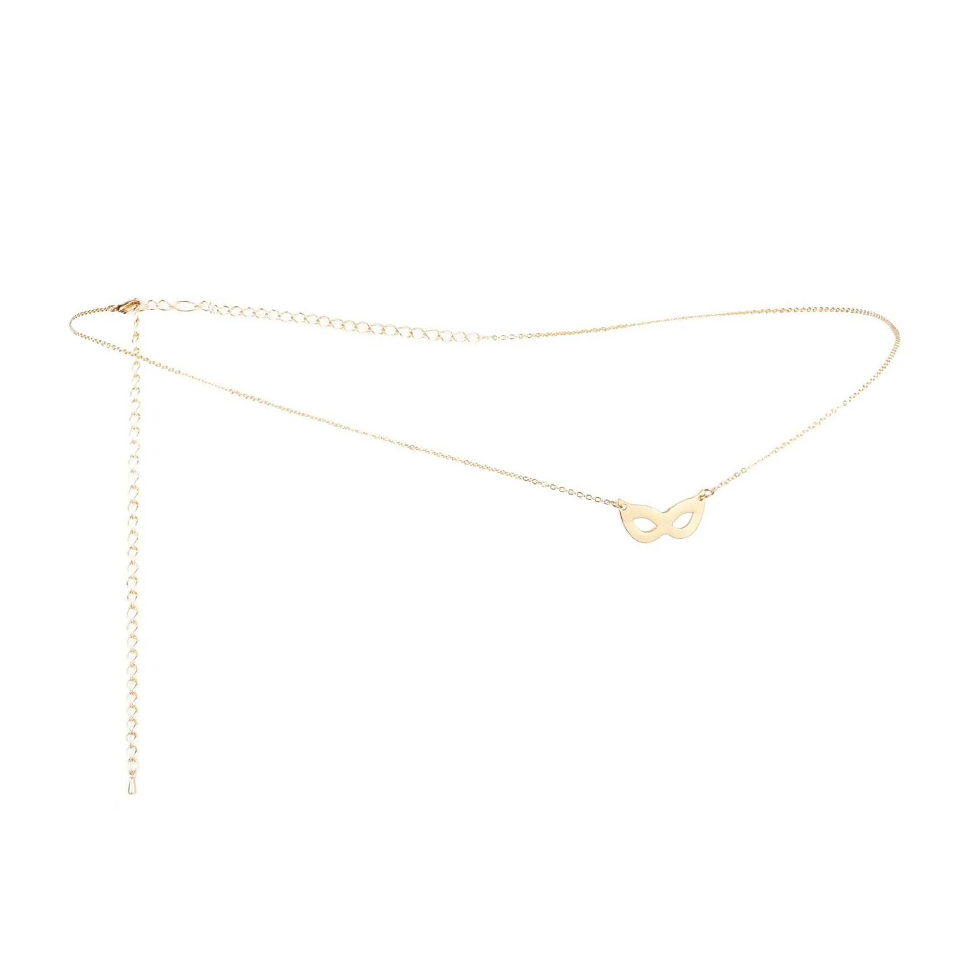 Christine Body Ketting Mask - Goud