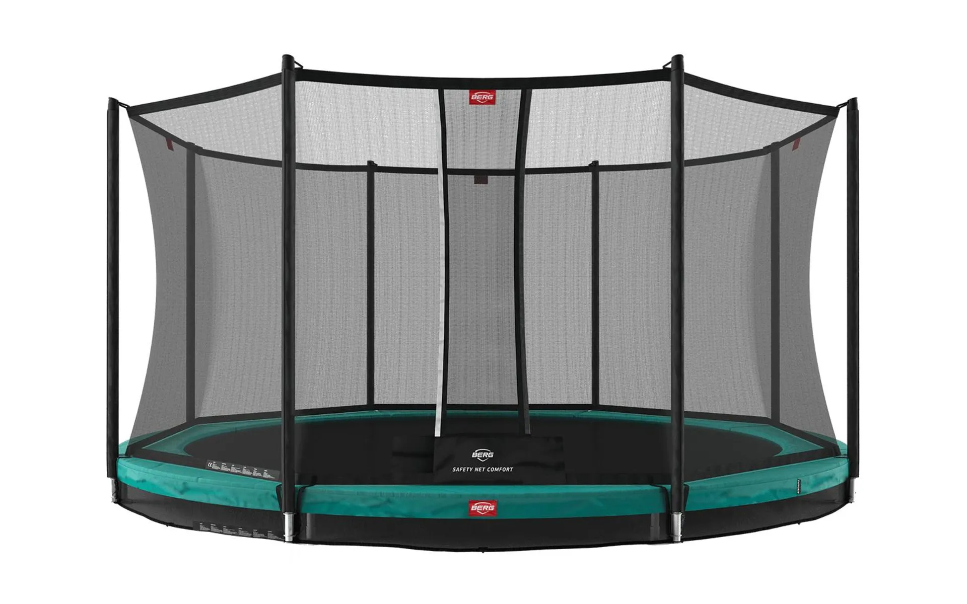 BERG Favorit InGround 430 Green + Safety Net Comfort