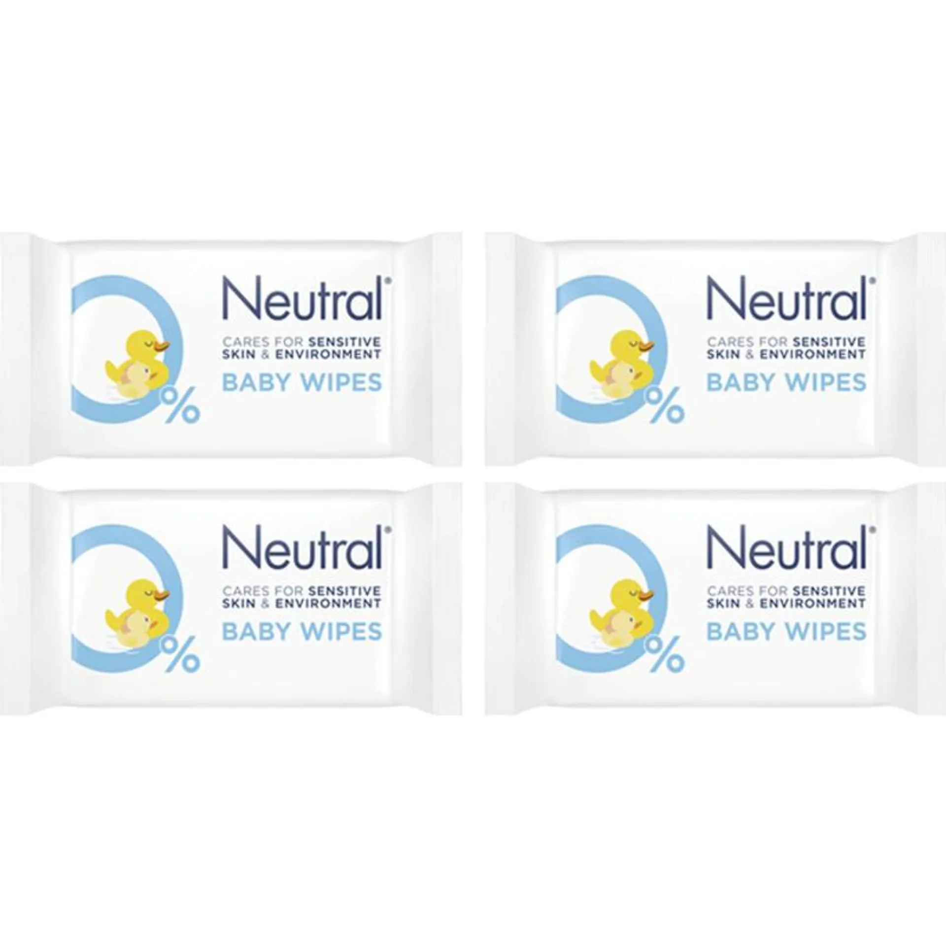 Neutral Billendoekjes 4-pack