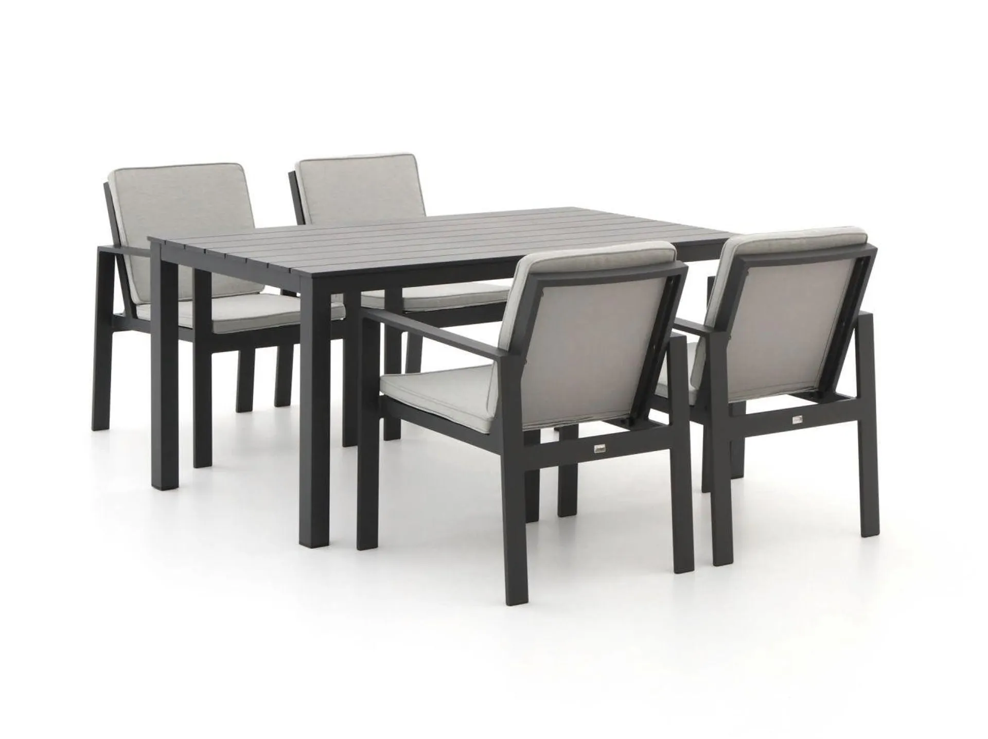 Bellagio Vezzano/Menzano 160cm dining tuinset 5-delig