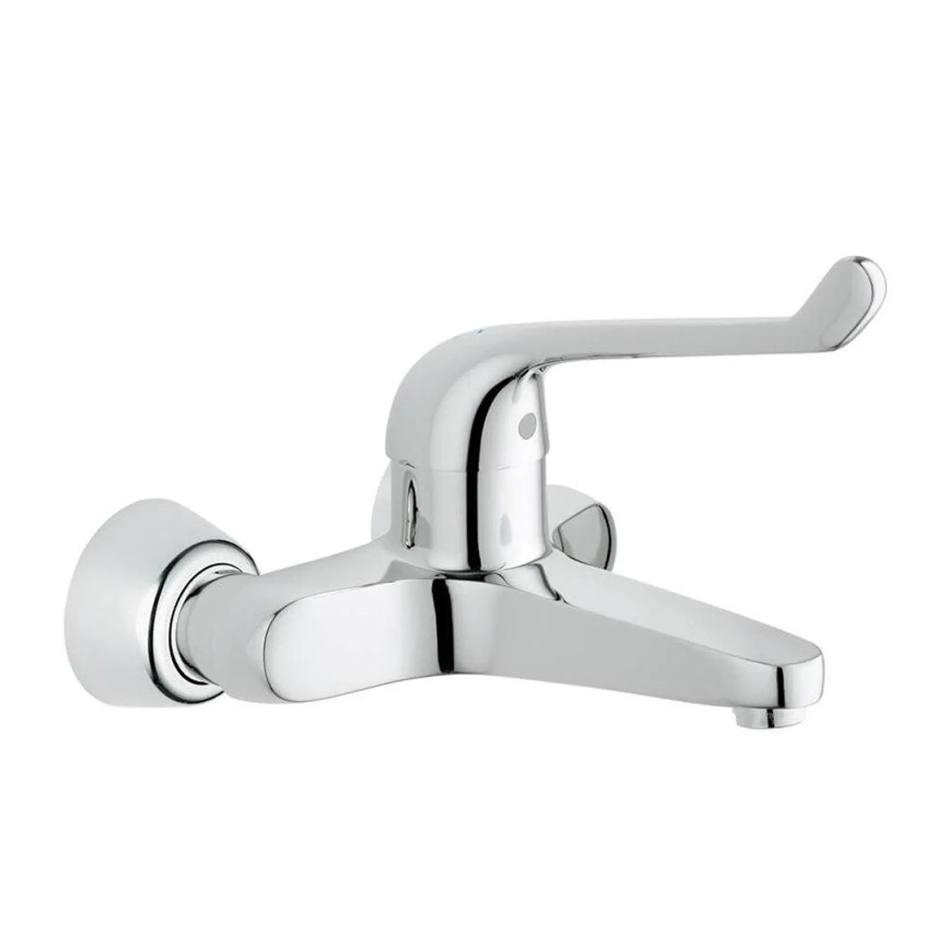 Grohe veiligheids wastafelmengkraan, Euroeco, h.o.h. 15 cm, ½", chroom