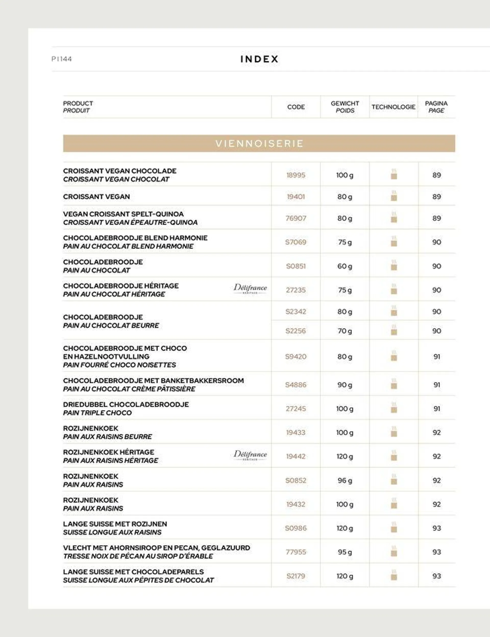 Delifrance Benelux 2024 van 20 september tot 22 december 2024 - Folder pagina 144