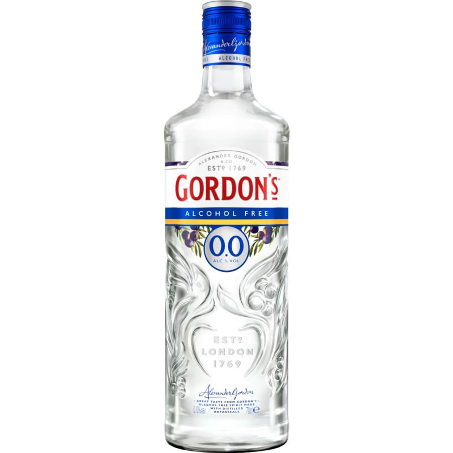Gordon's Gin alcohol free
