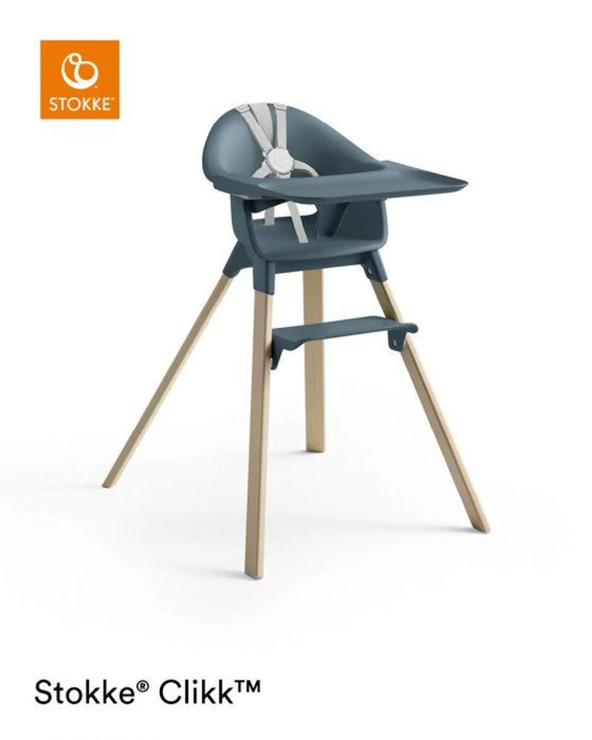 Stokke® Clikk™ Kinderstoel Fjord Blue