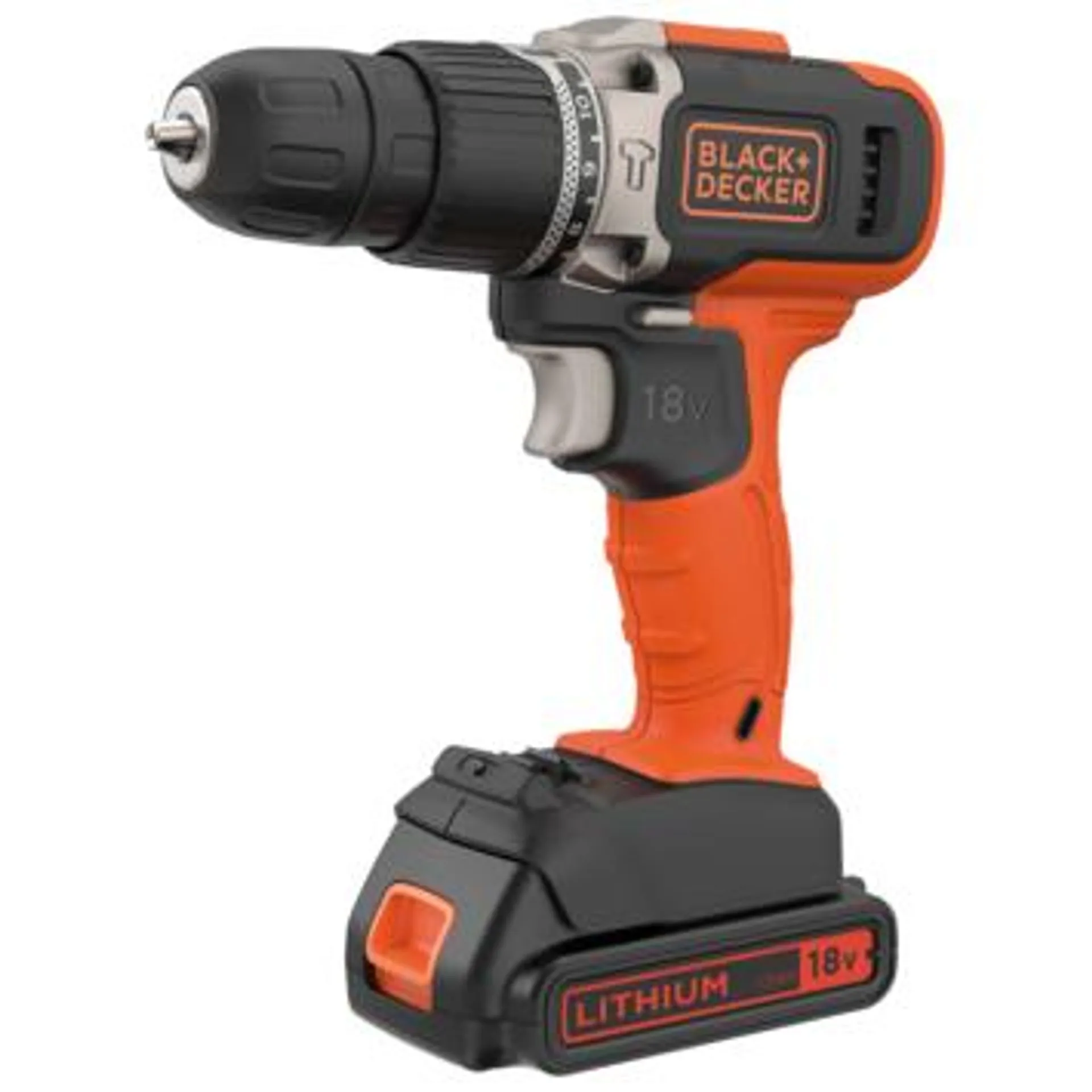 BLACK+DECKER 18V klopboor incl. 1.5Ah accu+lader