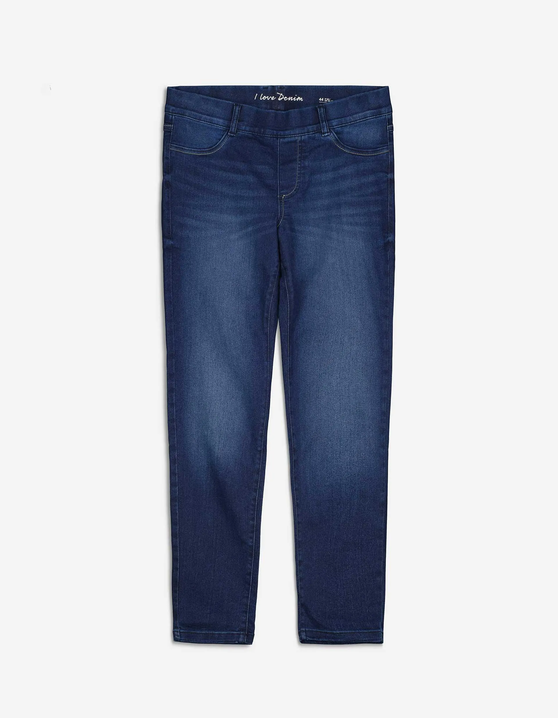 Jegging - Riemlussen - donkerblauw