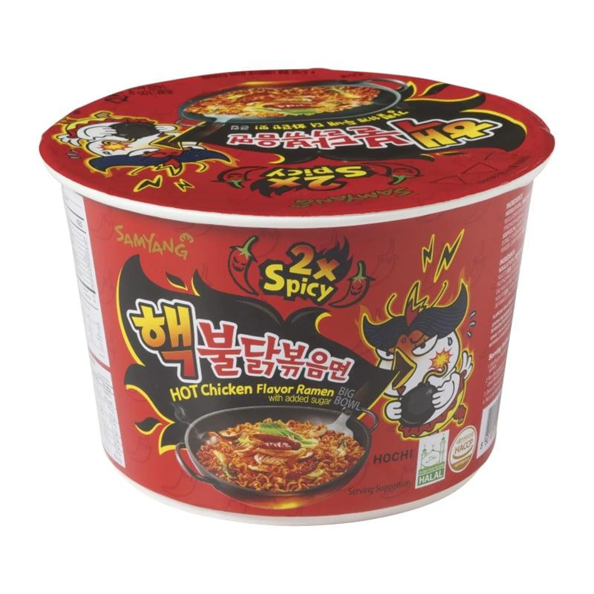 Samyang bowl chicken 2x spicy ramen - 120 g