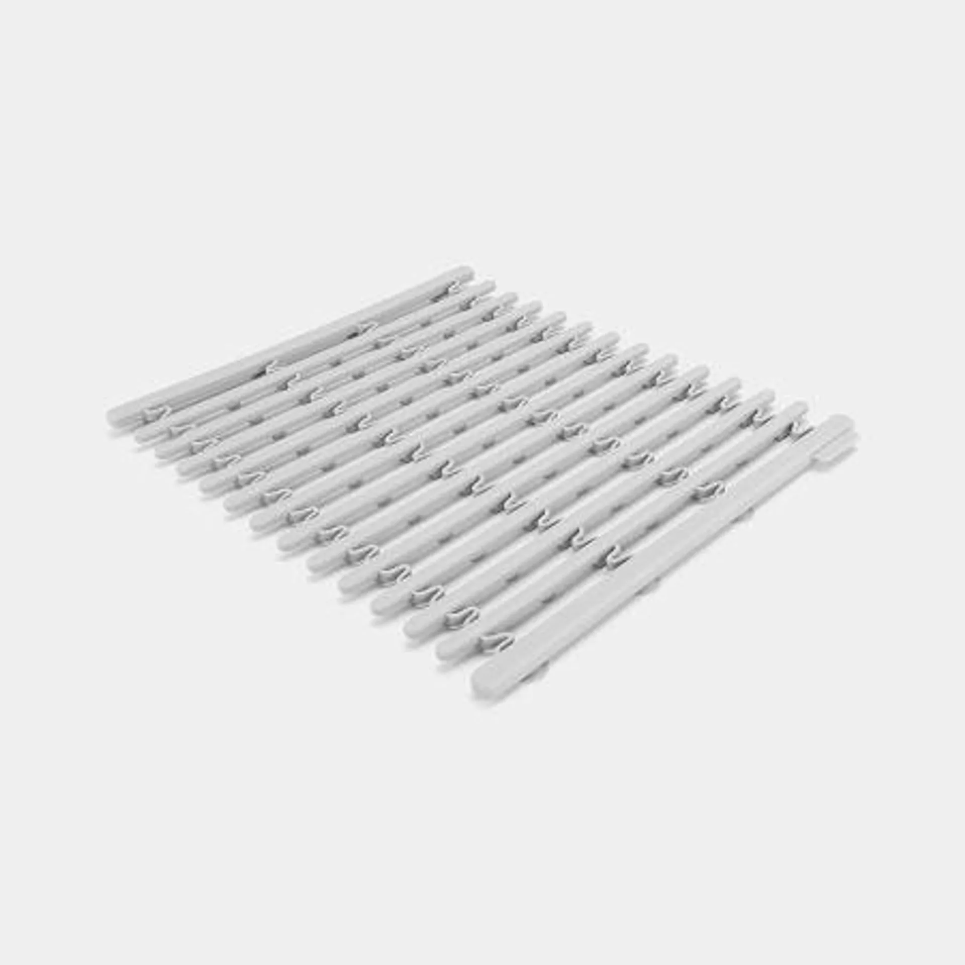 Gootsteen Mat, silicone SinkSide - Mid Grey