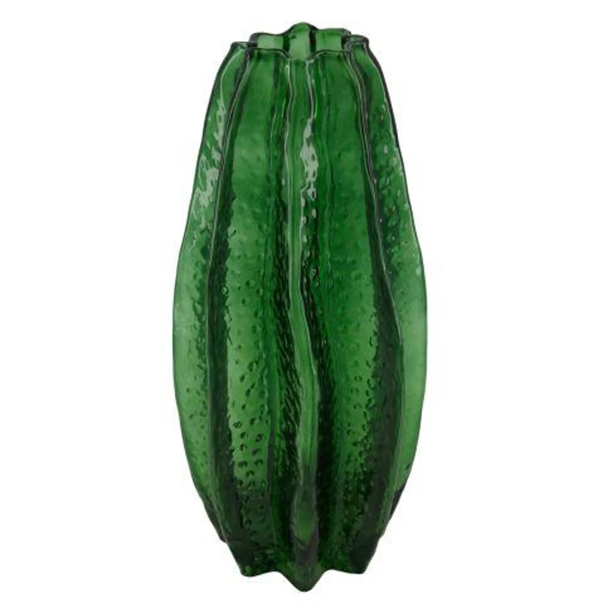 Vaas Trissino transparant groen large