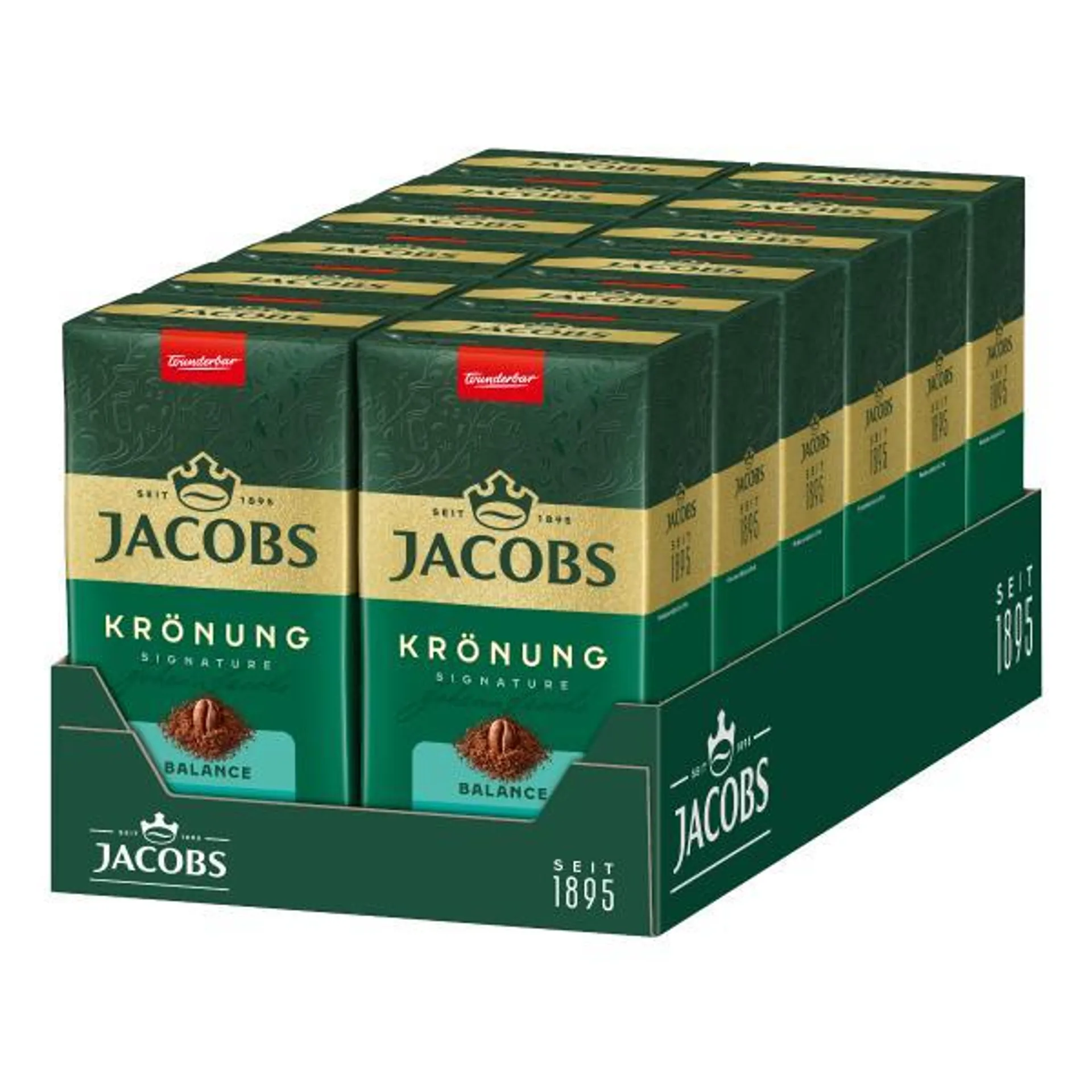 Jacobs Filterkaffee Krönung Balance 12 x 0,50 kg