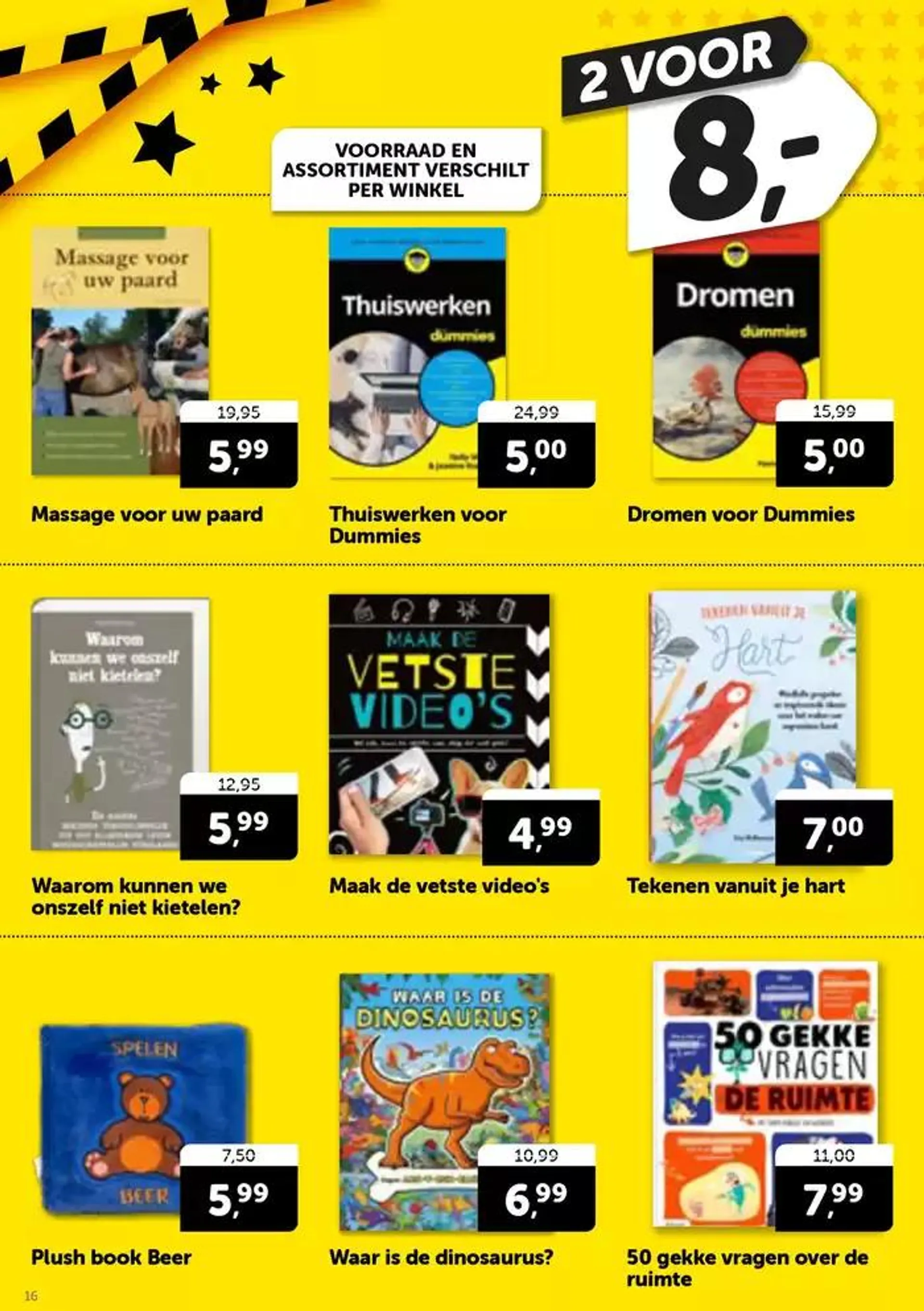 Folder Boekenvoordeel van 7 oktober tot 13 oktober 2024 - folder pagina 16