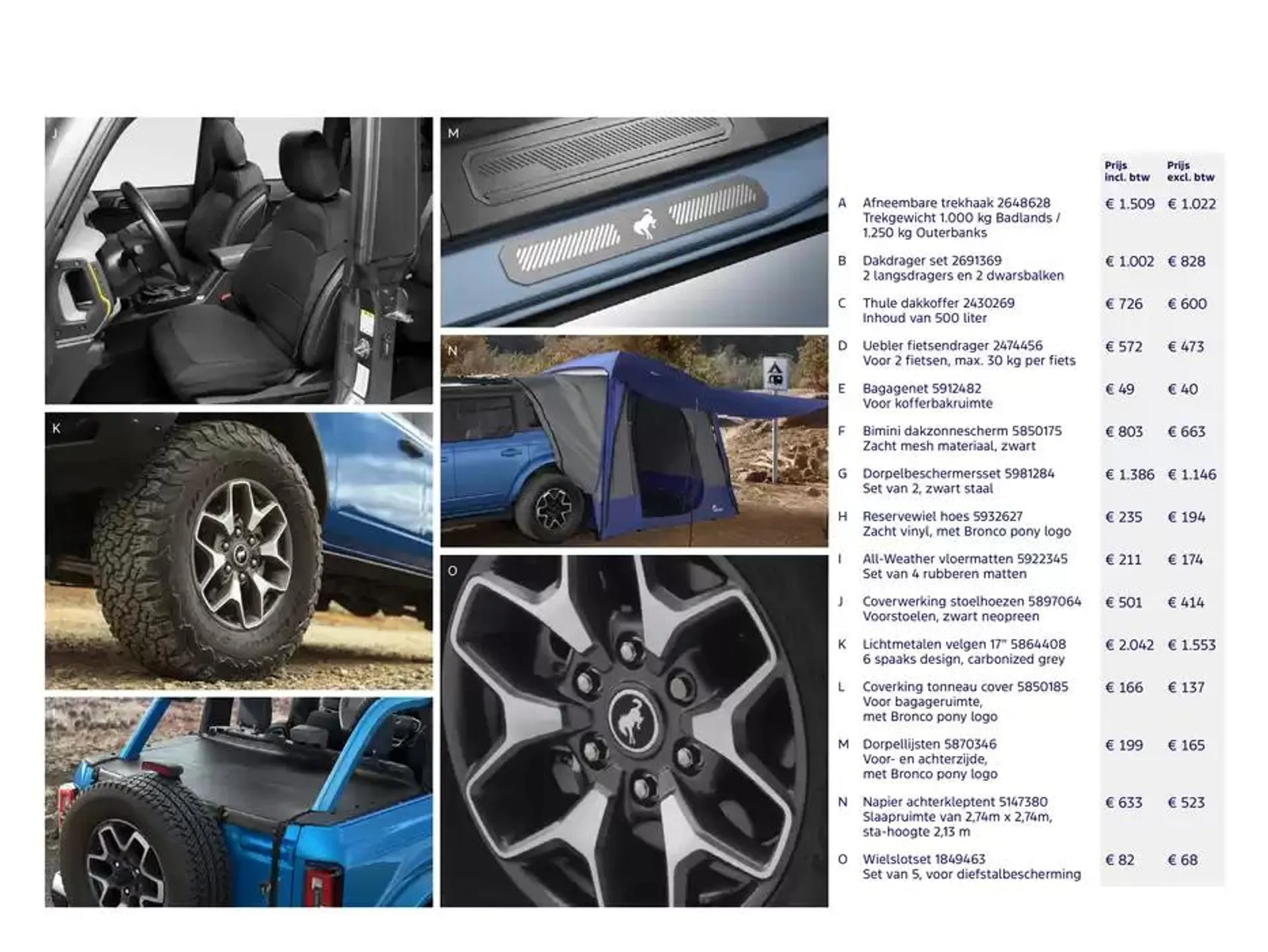 Ford Bronco van 19 november tot 30 juni 2025 - Folder pagina 11