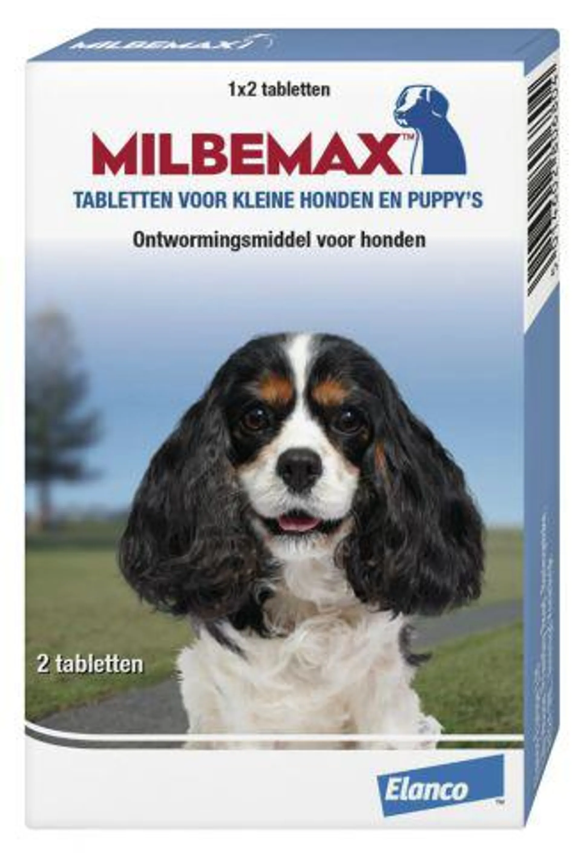 Milbemax Kleine honden en puppy's - Wormtablet - 2 stuks