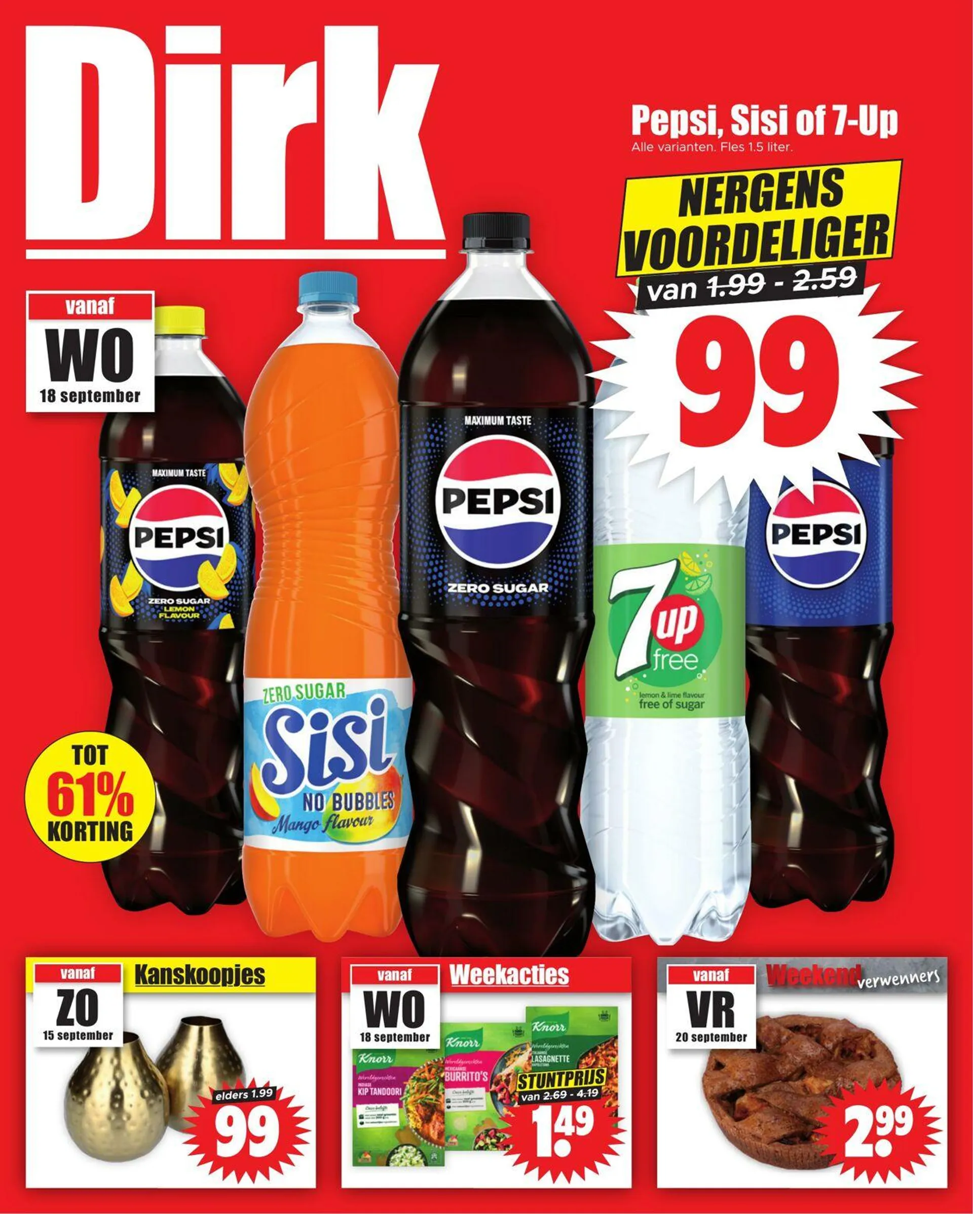 Dirk Actuele folder van 15 juli tot 29 juli 2025 - Folder pagina 1