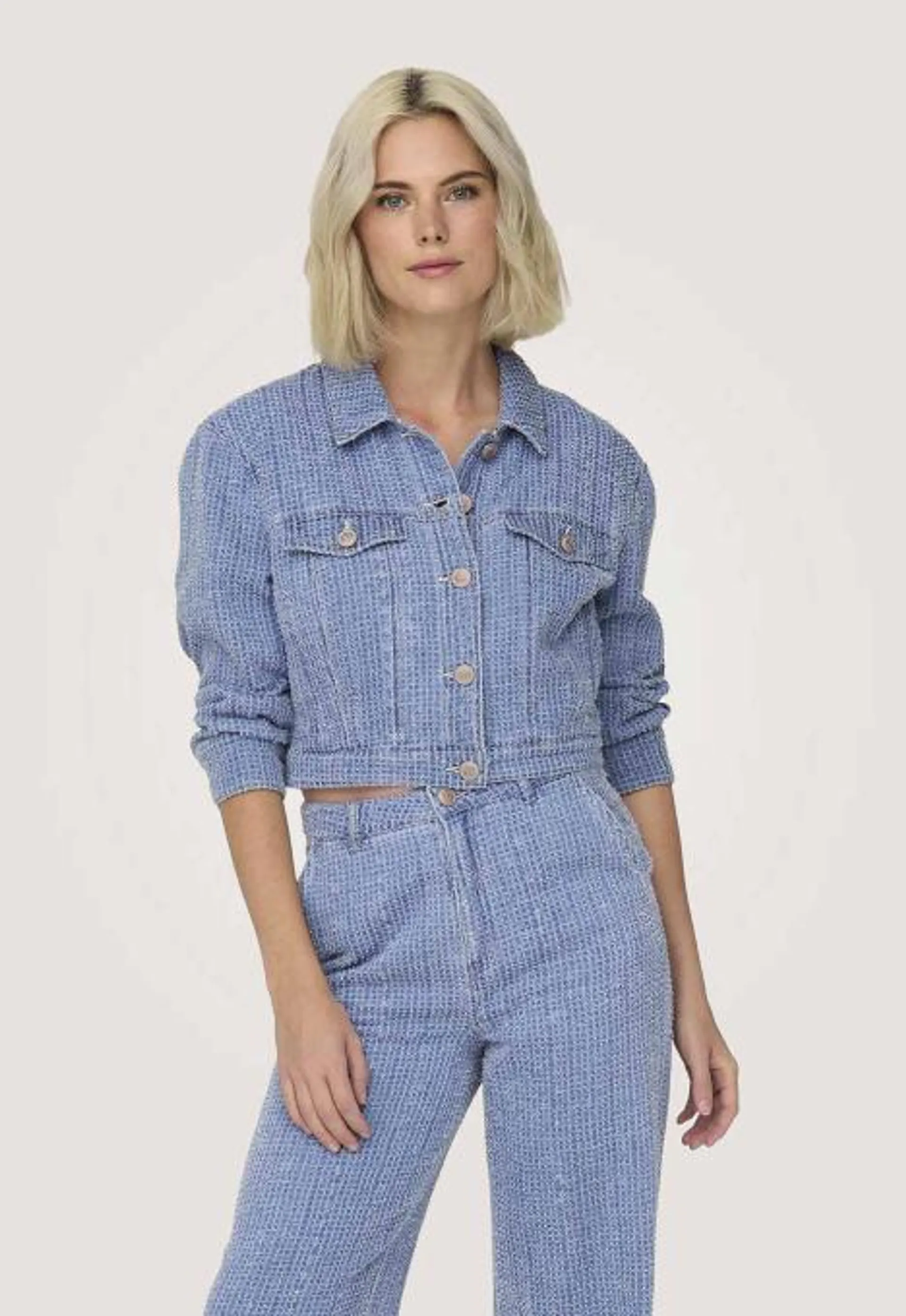 Jagger-Harriet Boucle Denimjack