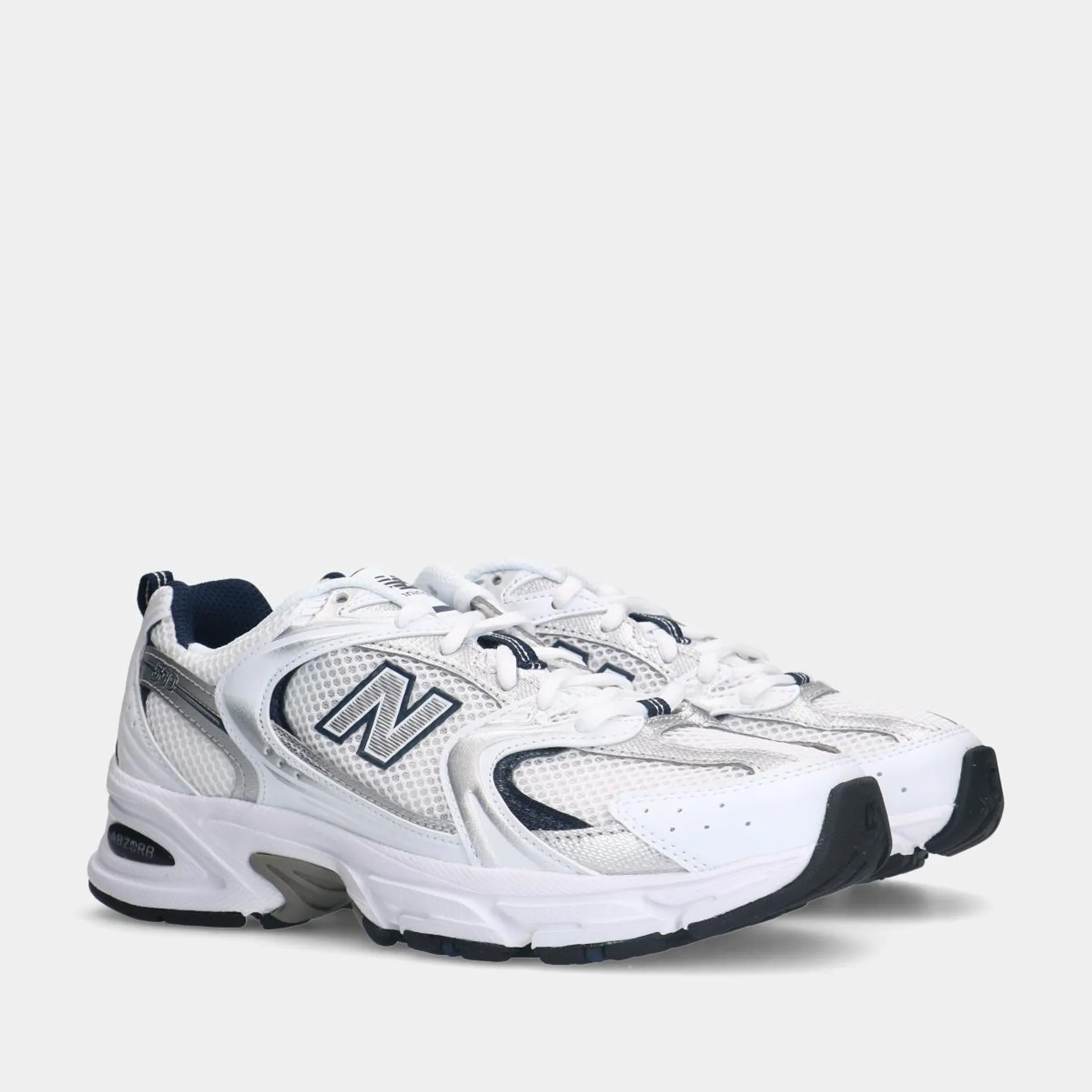 New Balance 530 White/Navy sneakers