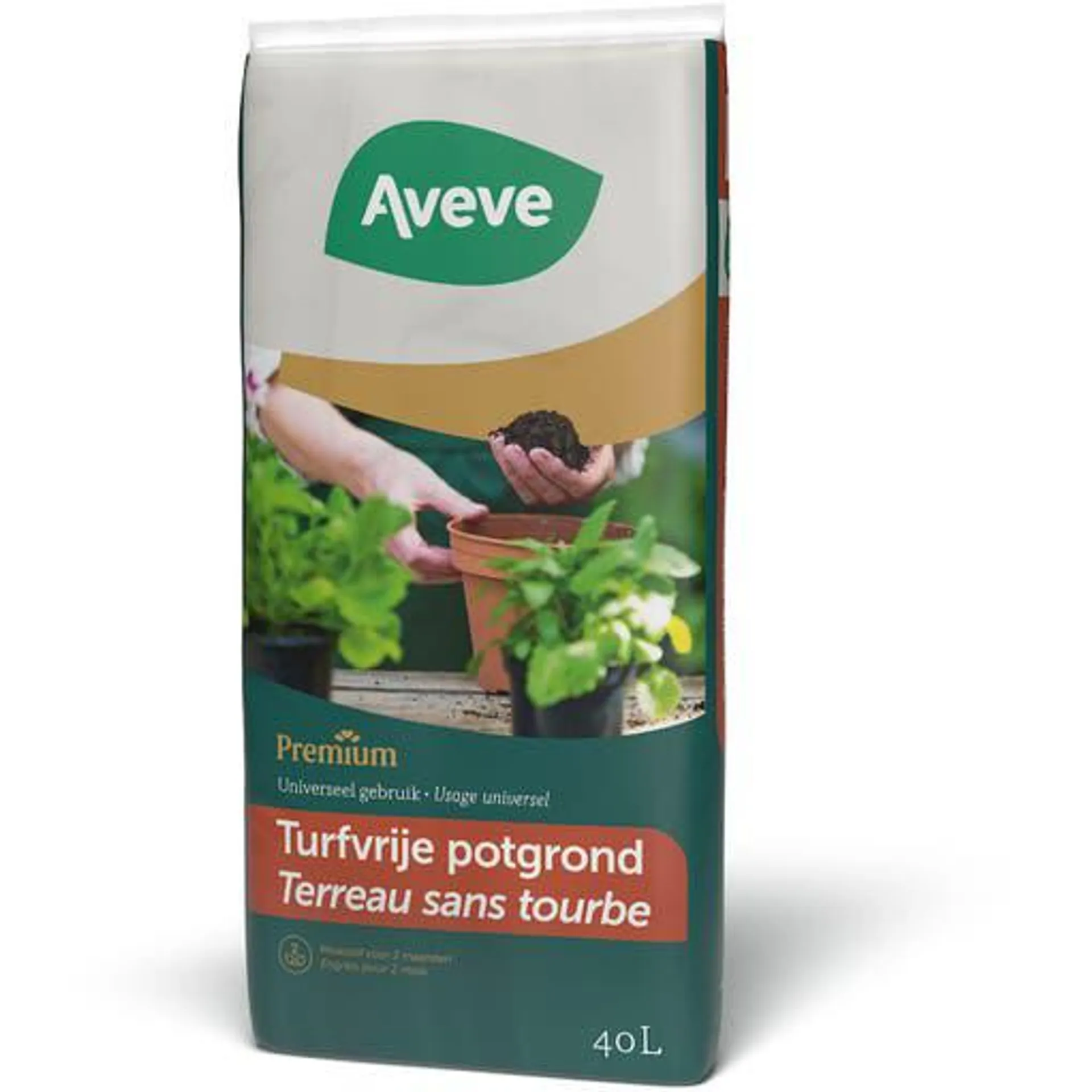 Potgrond turfvrij premium 40 l