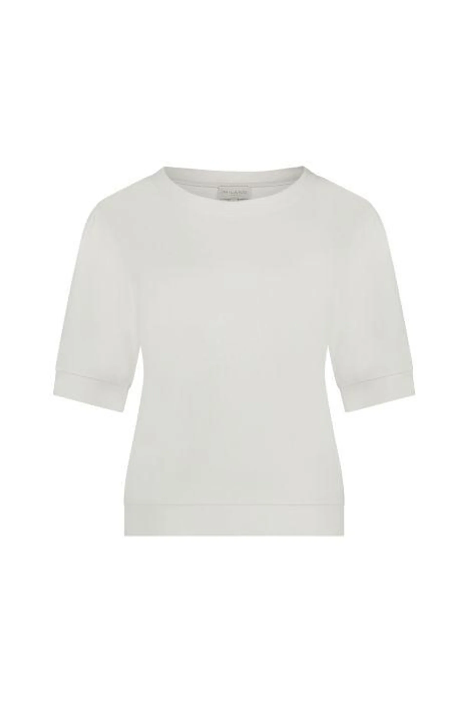 T-shirt wijde mouw off-white