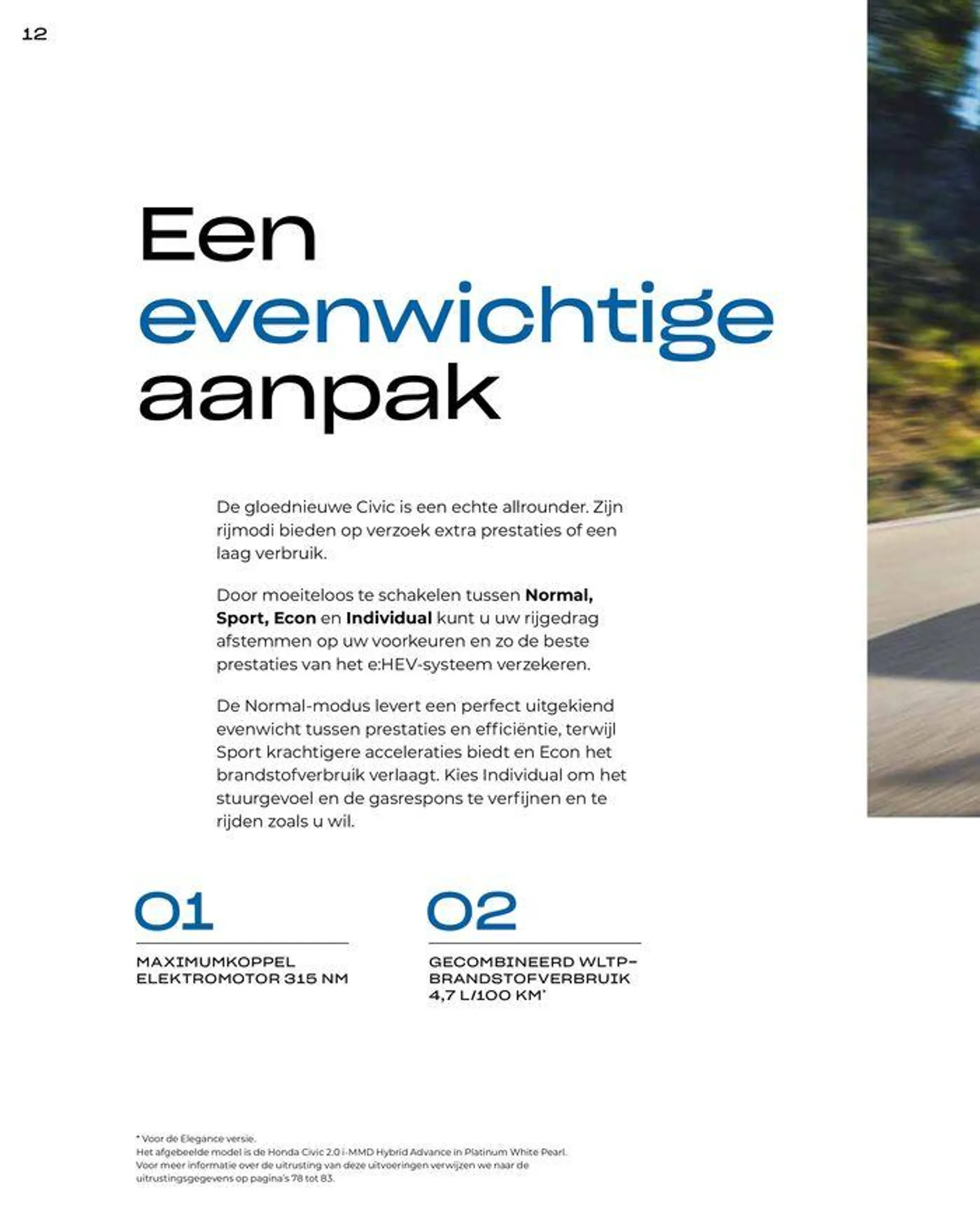 Honda Civic e:HEV — Brochure van 28 juni tot 12 juli 2024 - Folder pagina 12