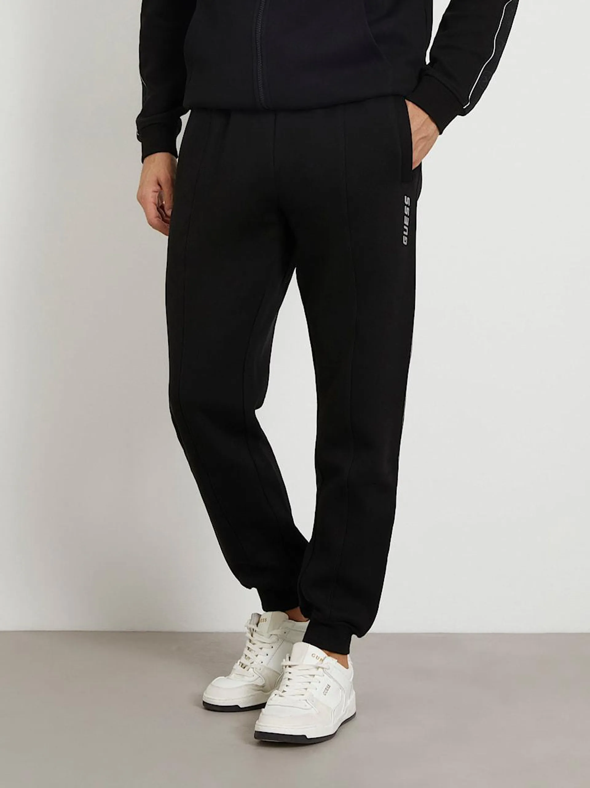 Joggingbroek met logo op de zijkant