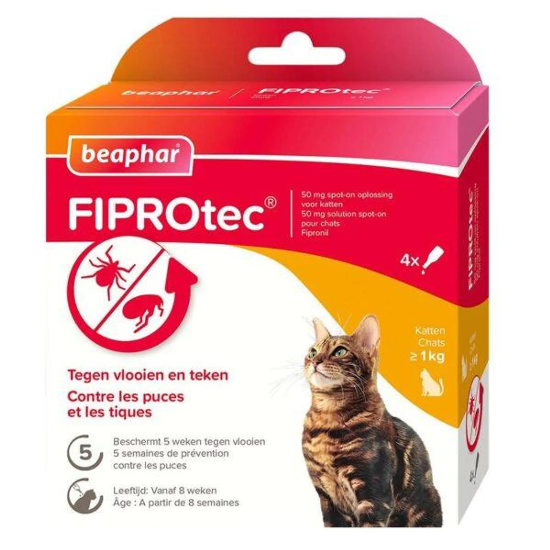 BEAPHAR Fiprotec kat 4pip