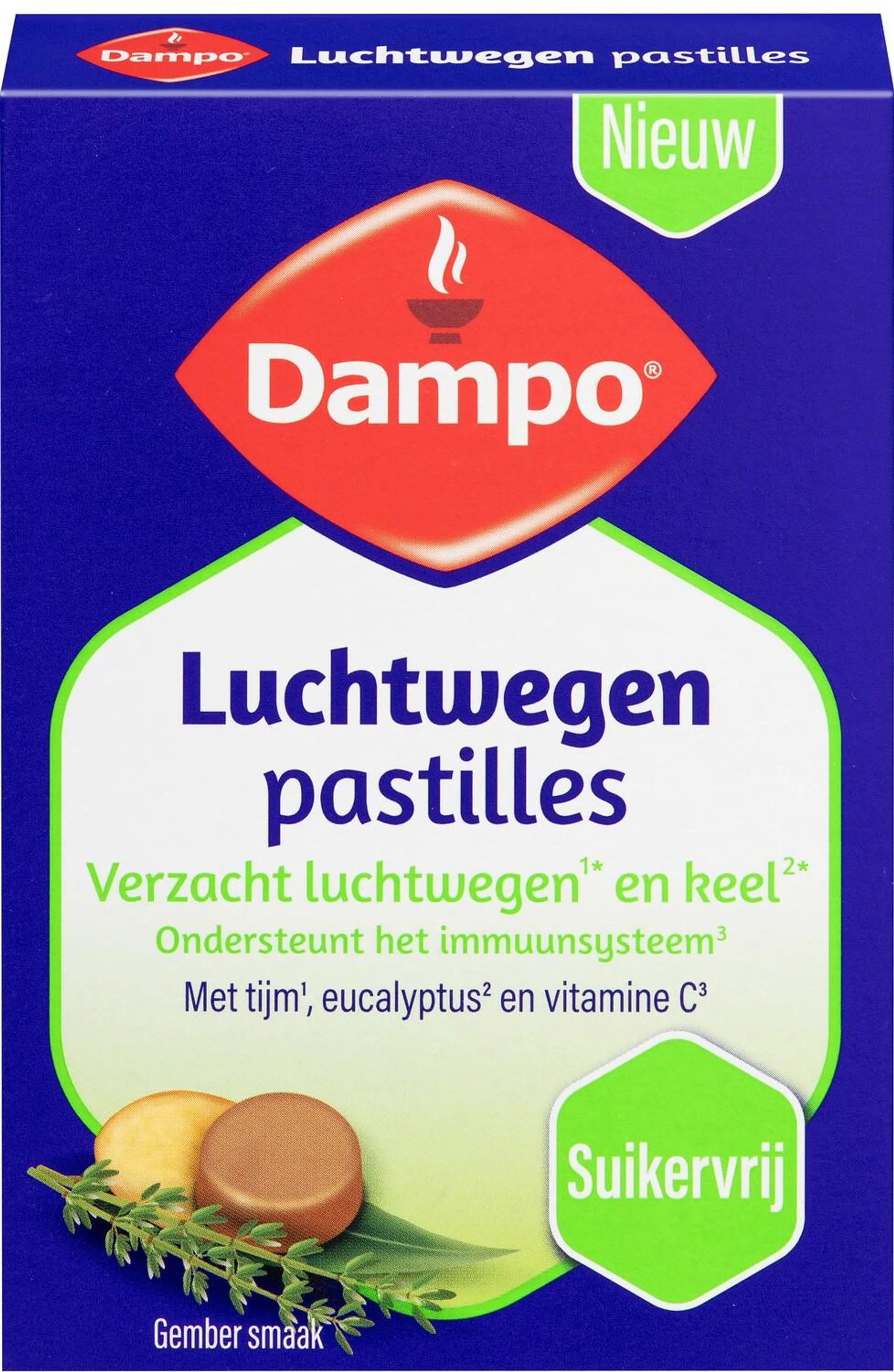 Dampo Luchtwegen pastilles 24 stuks