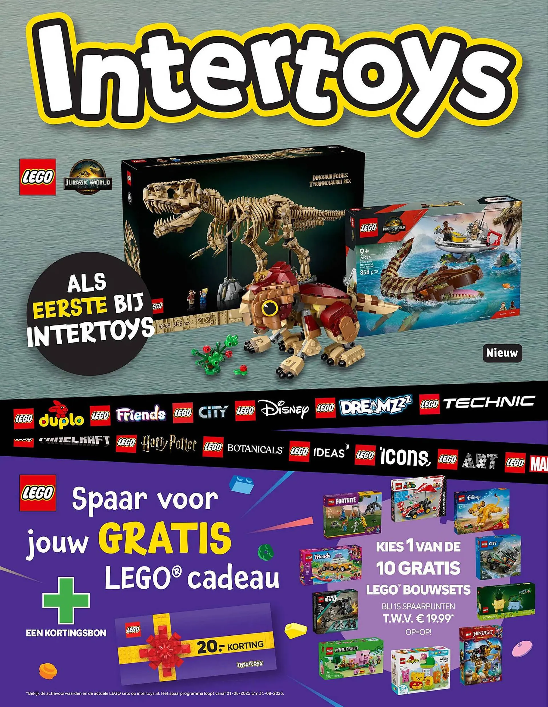 Intertoys folder van 1 juni tot 29 juni 2025 - Folder pagina 1