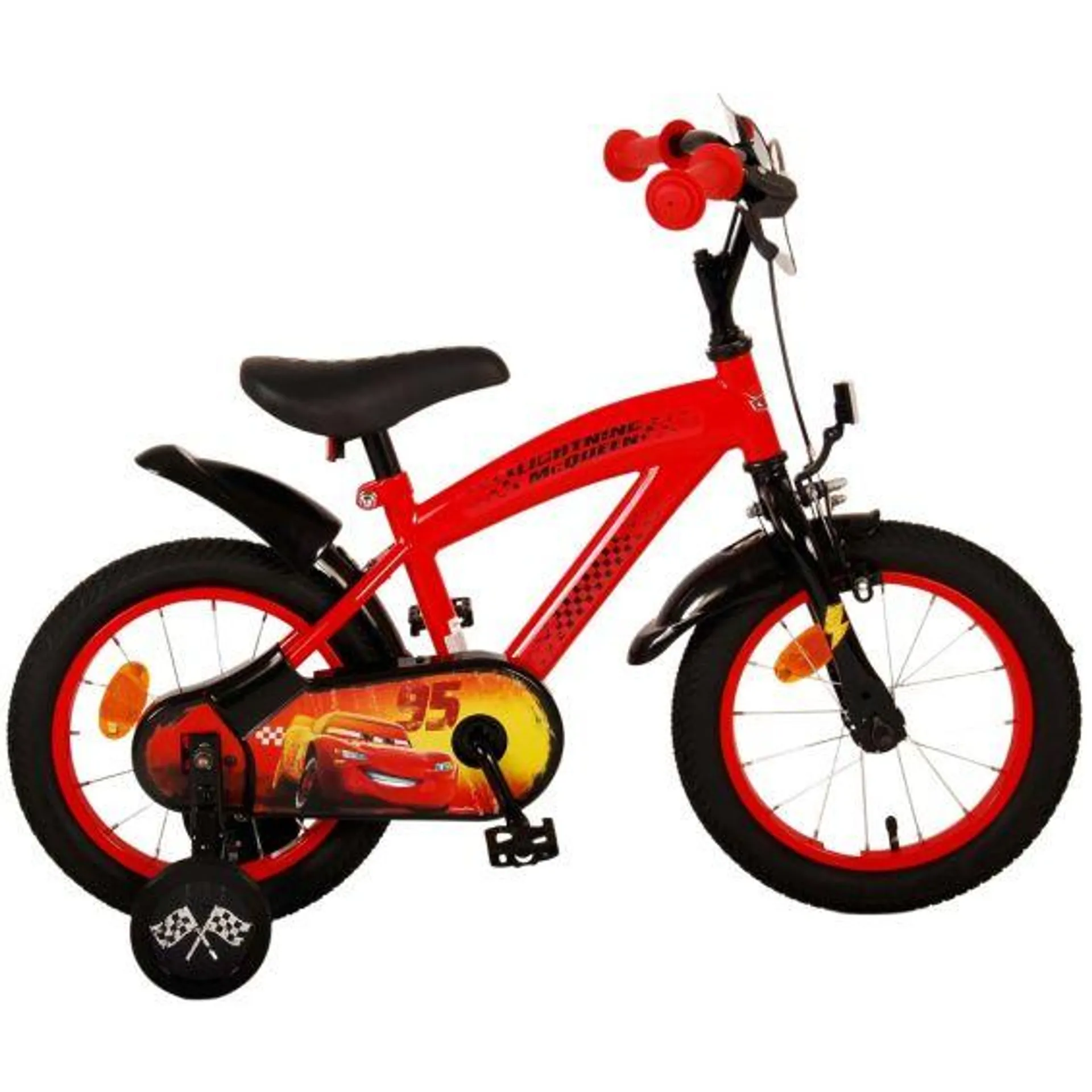 Disney Cars Kinderfiets 14 inch Rood 2024