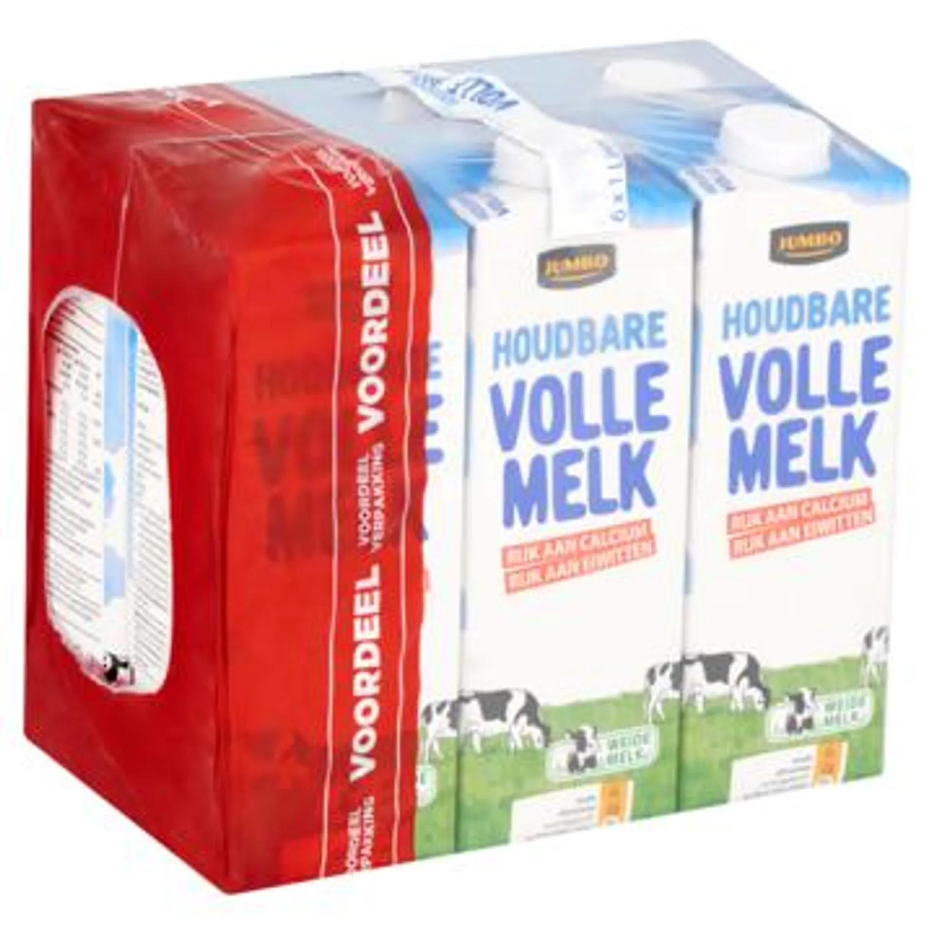 Jumbo Houdbare Volle Melk Voordeelverpakking 6 x 1L