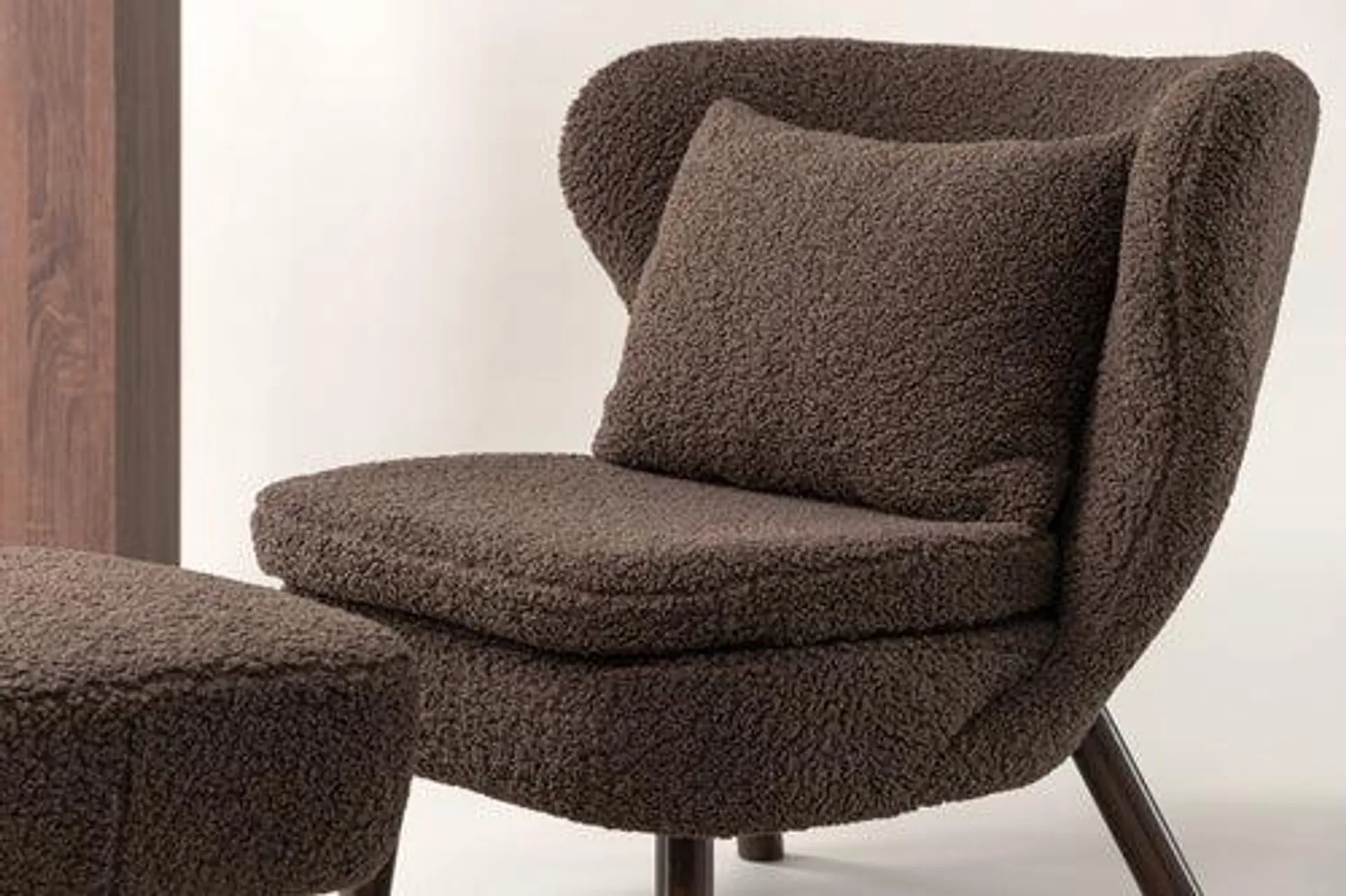 Rebellenclub fauteuil - borrby - bruin