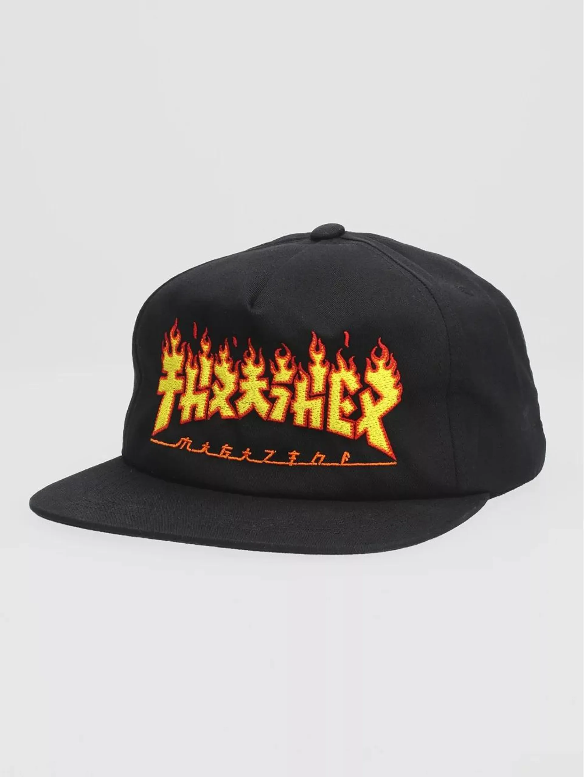 Godzilla Flame Snapback Cap