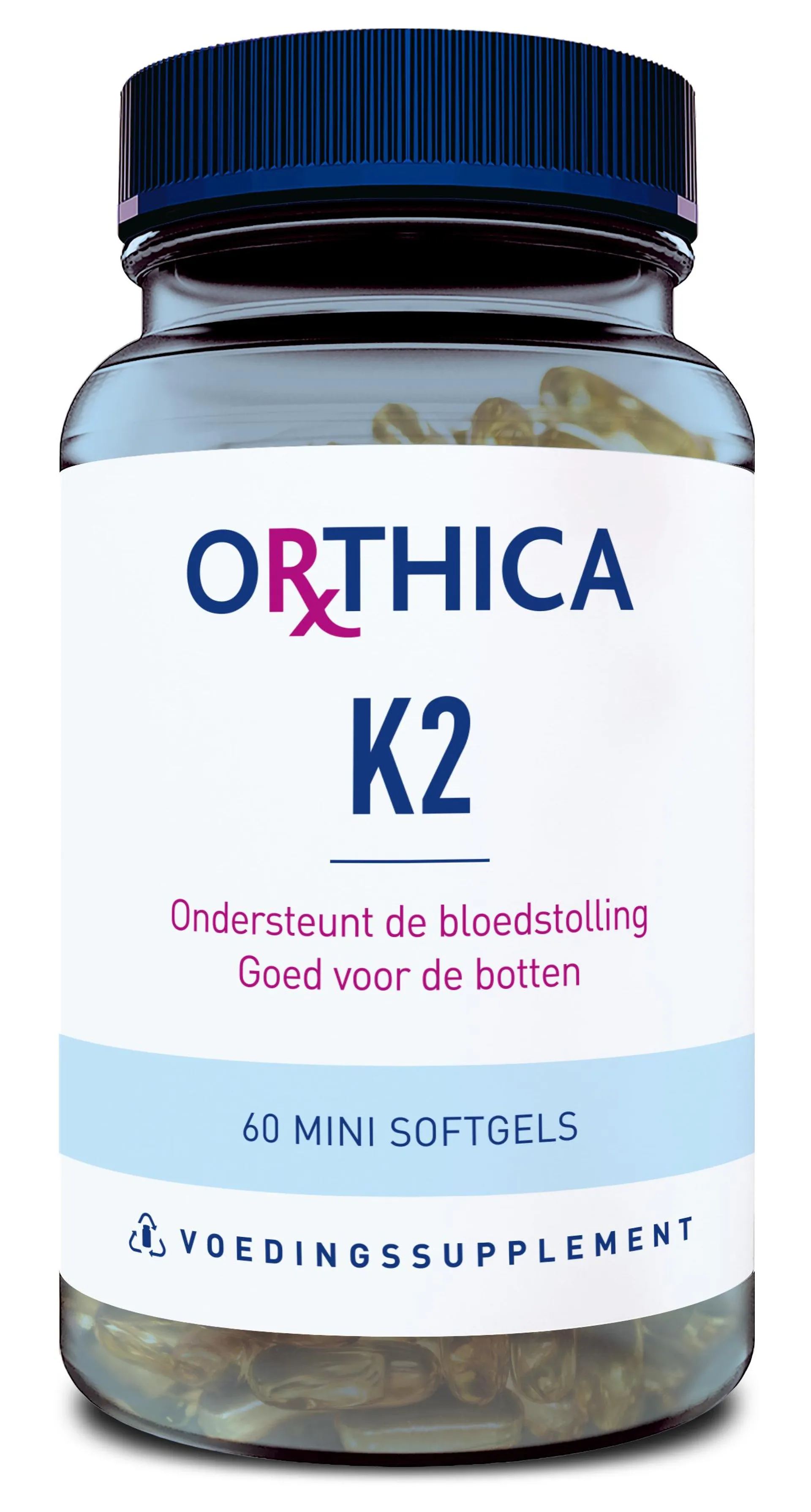 Orthica Vitamine K2 45mcg 60 capsules