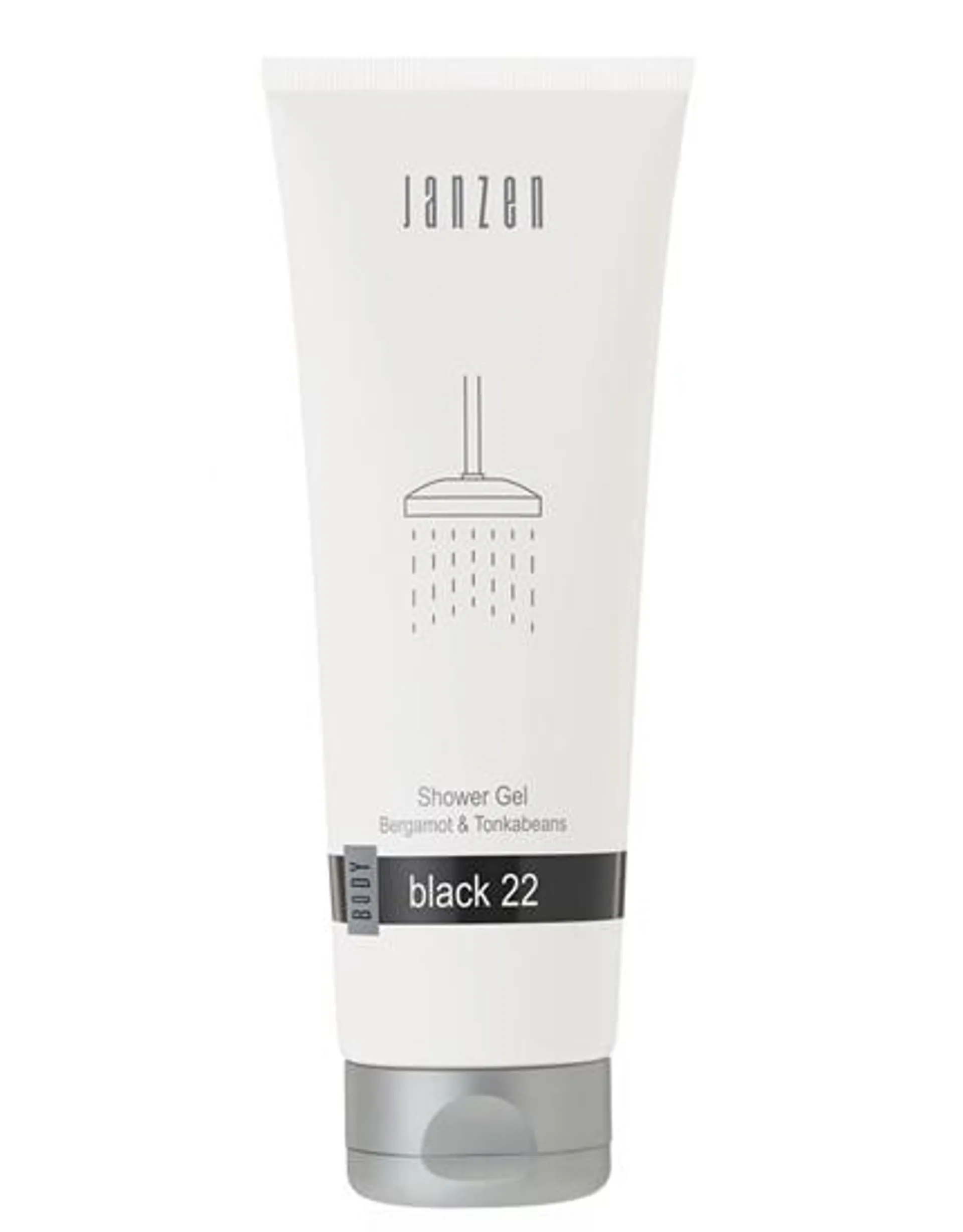 JANZEN SHOWER GEL BLACK 22 250ML