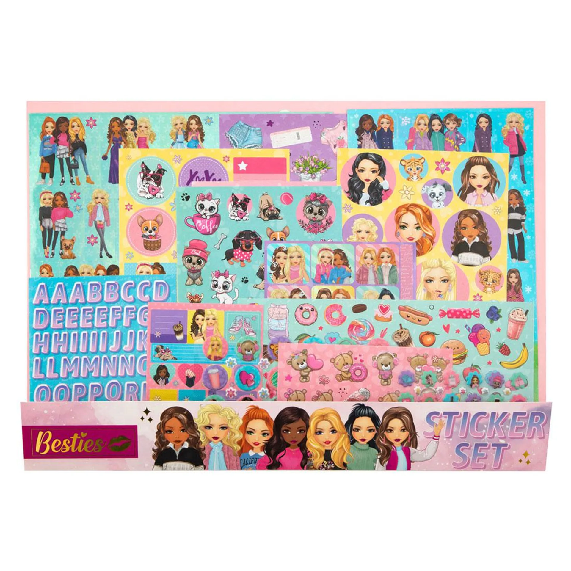 Besties Mega Stickerset, 300st.