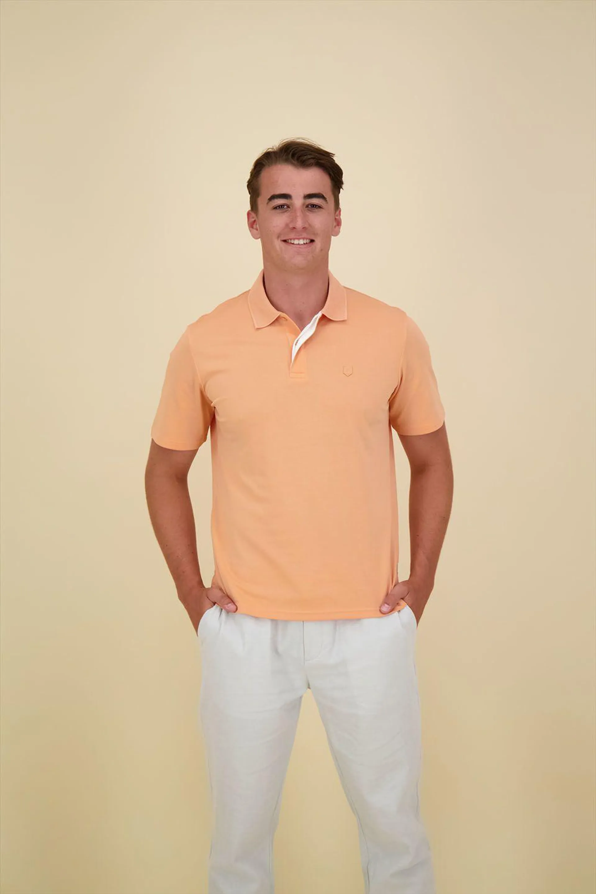 Poloshirt Crodney Oranje