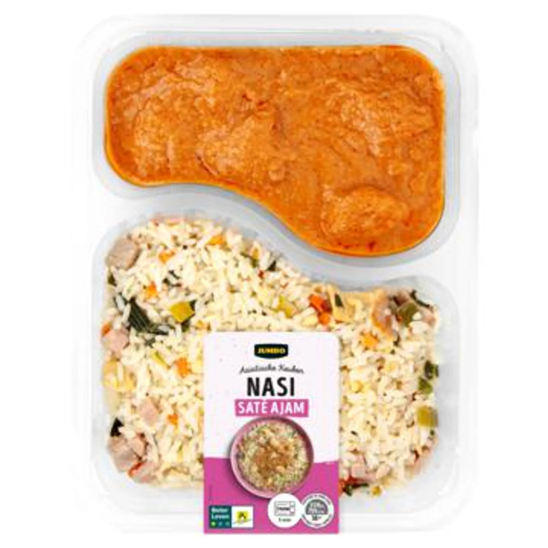 Jumbo Nasi Saté Ajam 450g