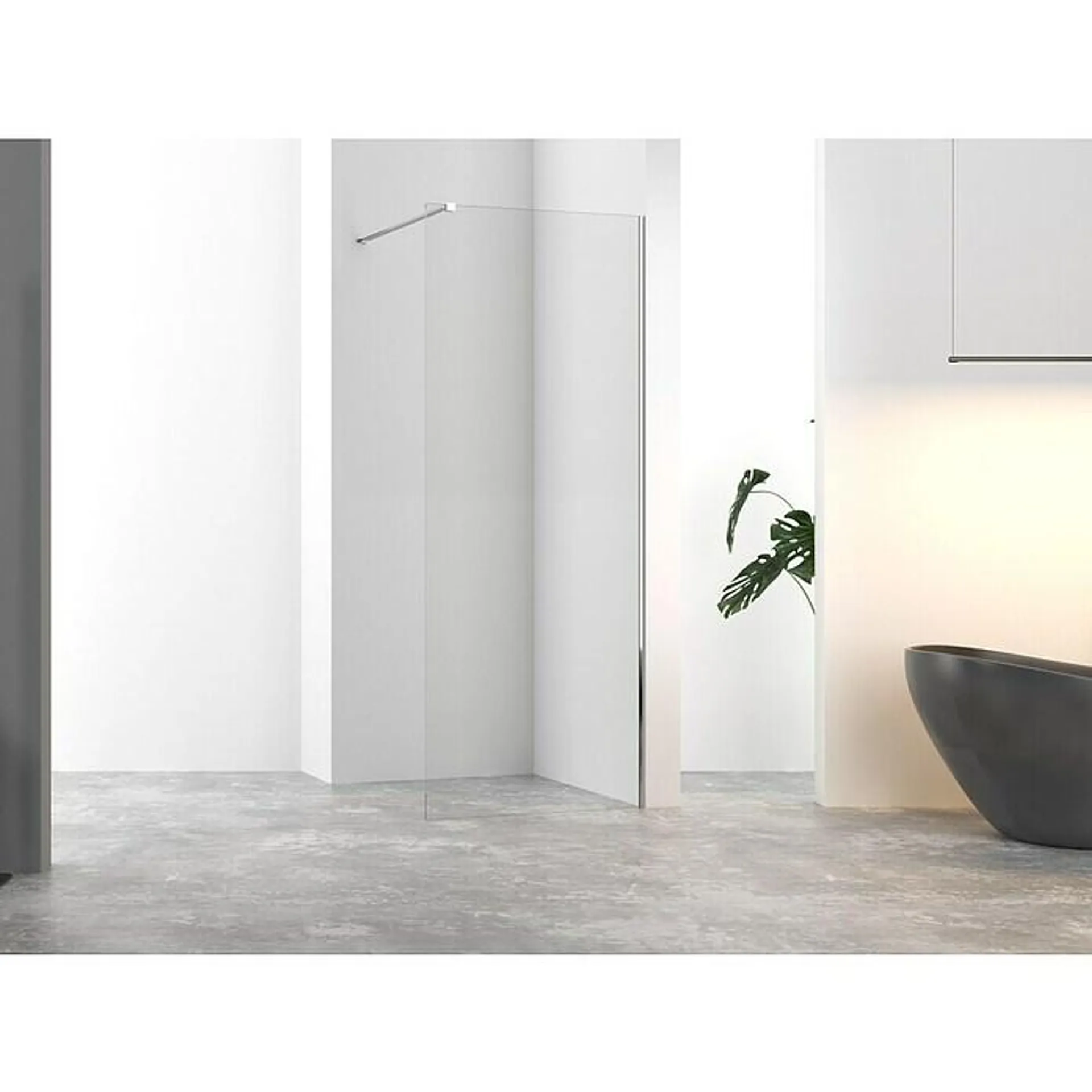 Douchewand Walk-In Priori Entrada 100 cm